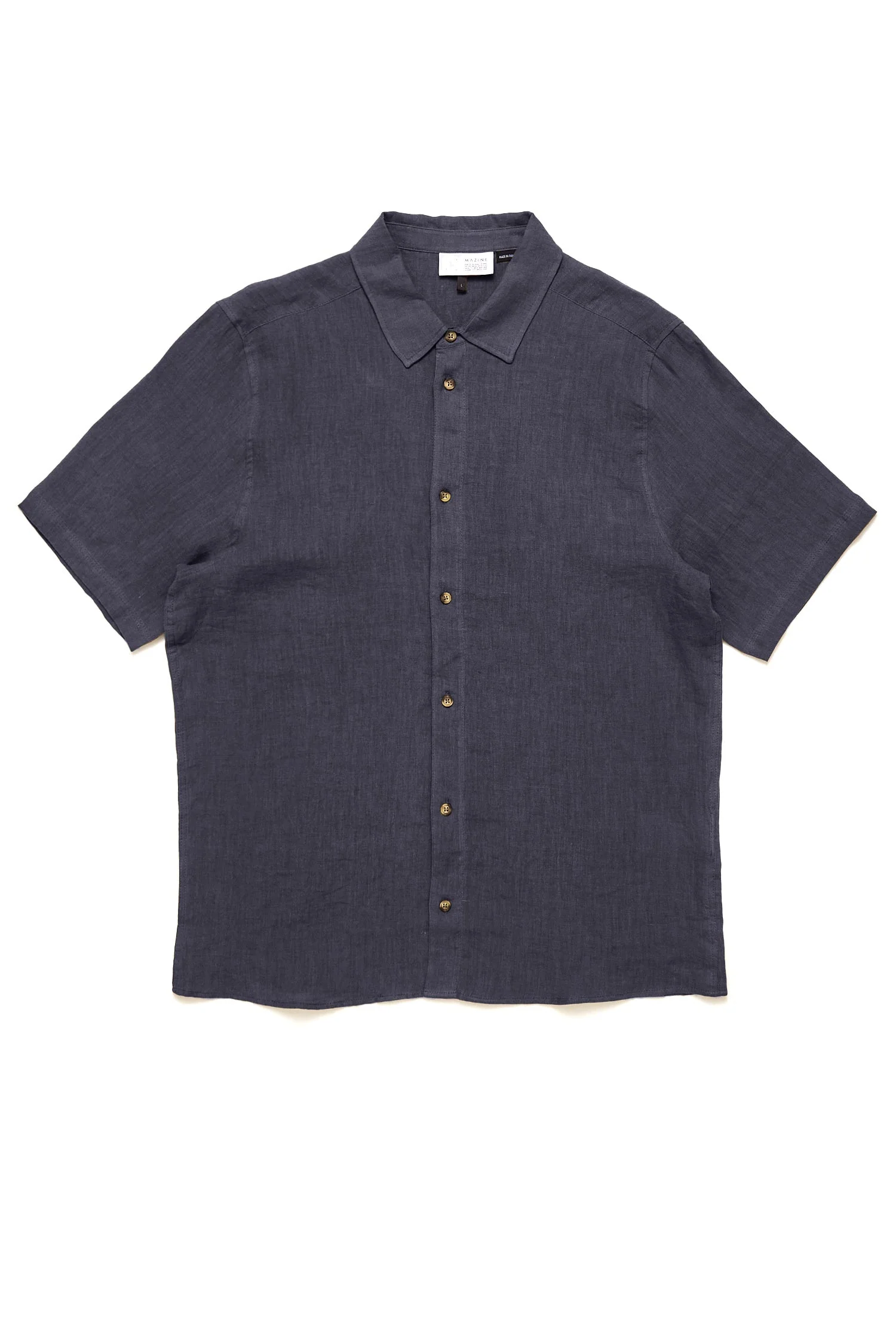Shortsleeve Linen Shirt - Image 12