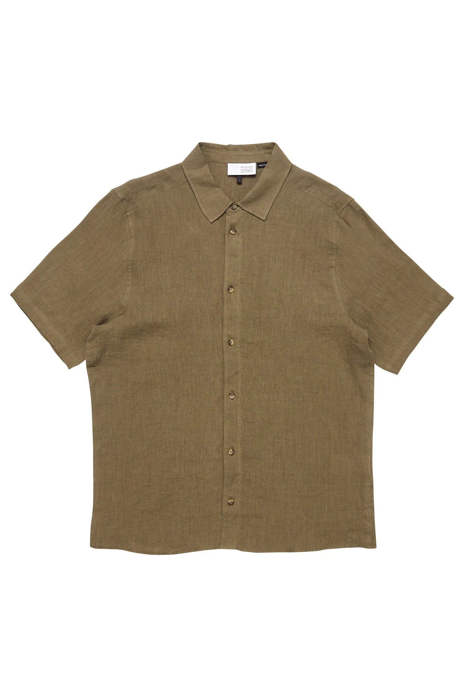 Shortsleeve Linen Shirt - Image 18