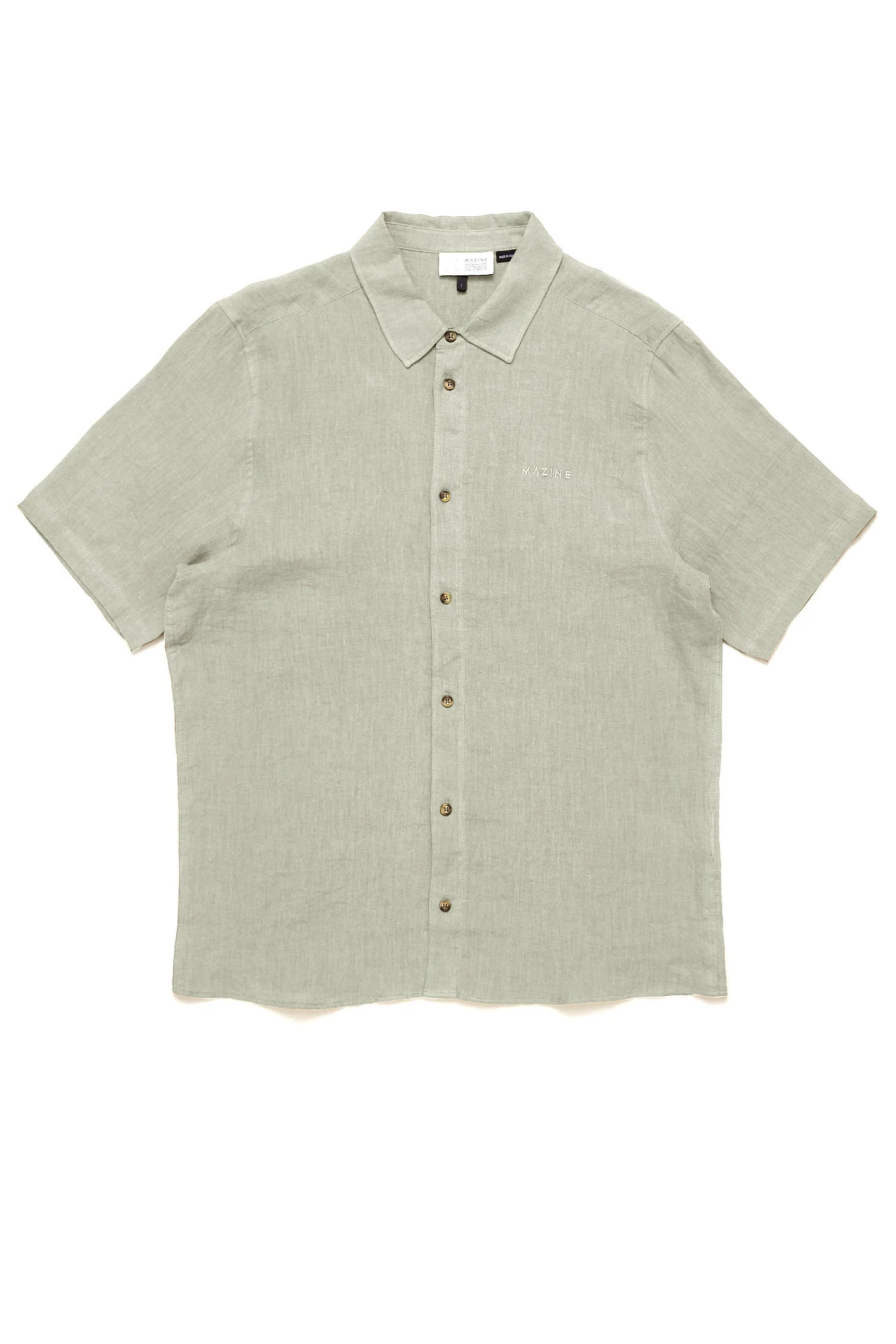 Shortsleeve Linen Shirt - Image 24