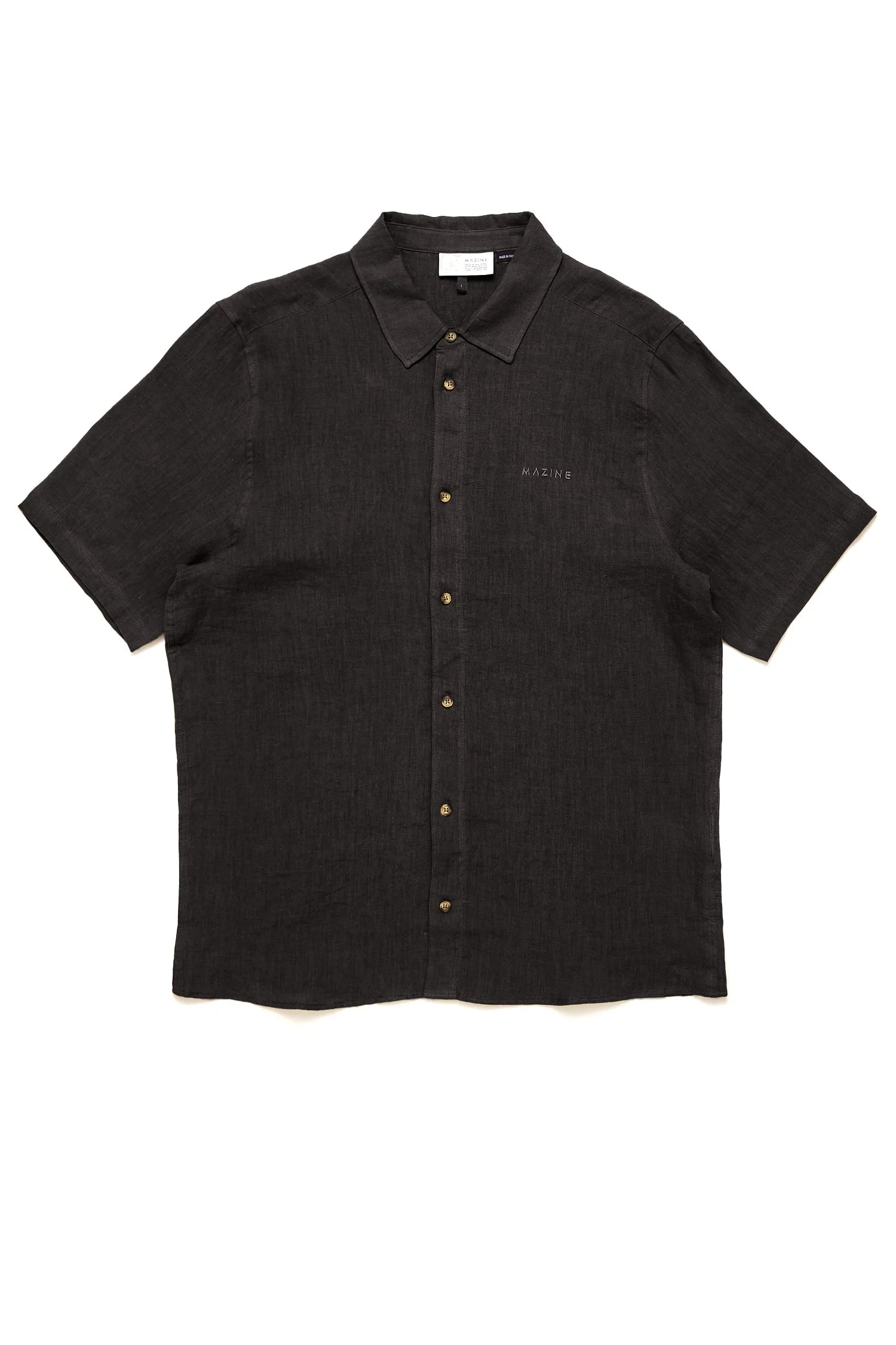 Shortsleeve Linen Shirt - Image 30