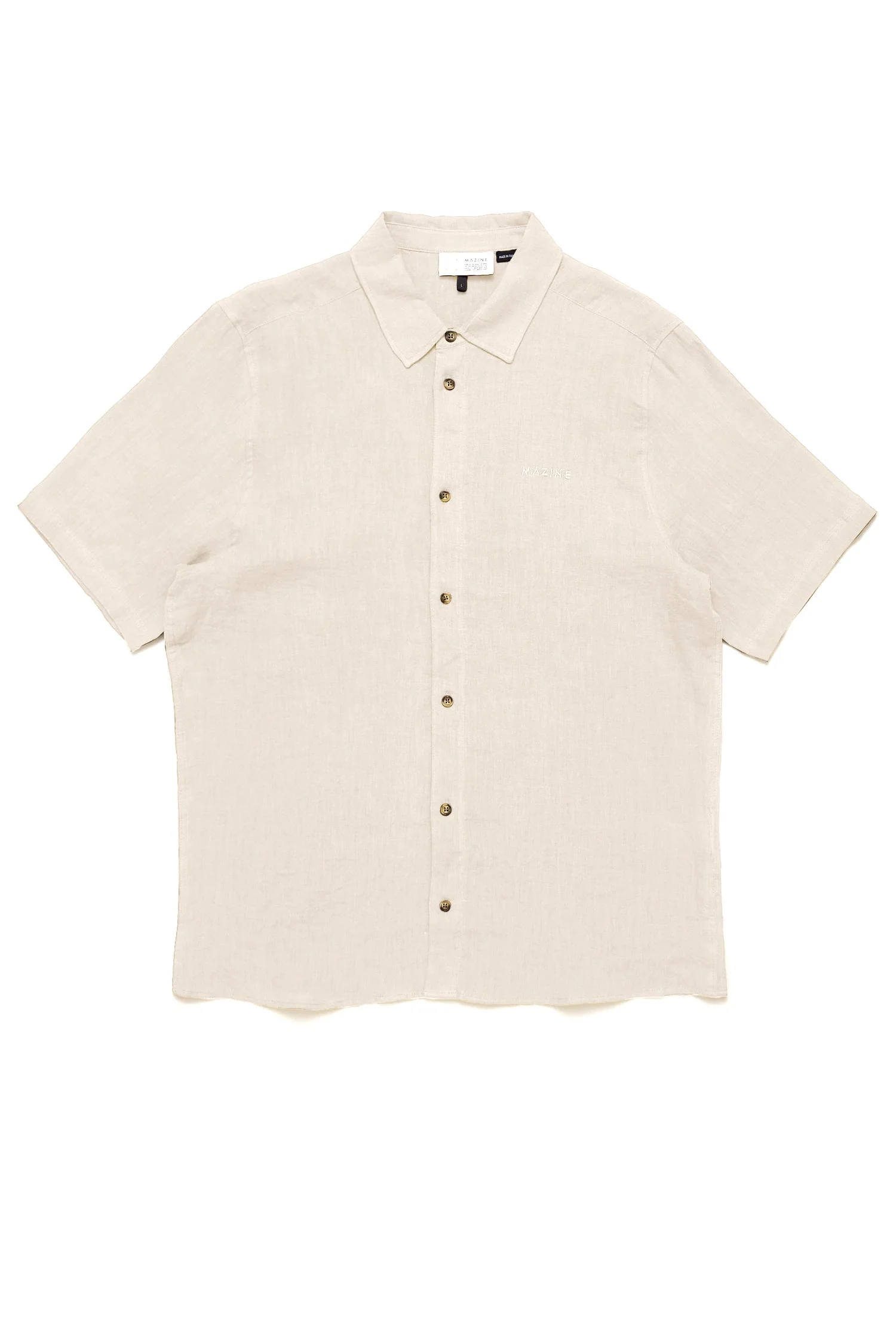 Shortsleeve Linen Shirt - Image 6