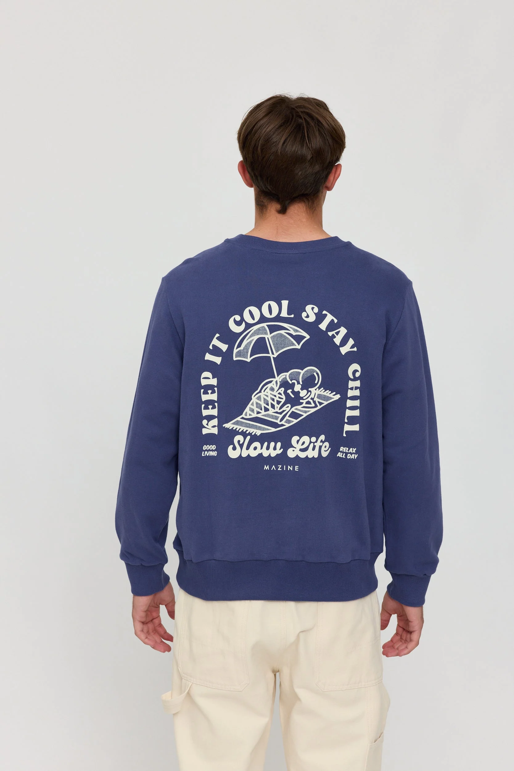 Back Print Sweatshirt - Image 8