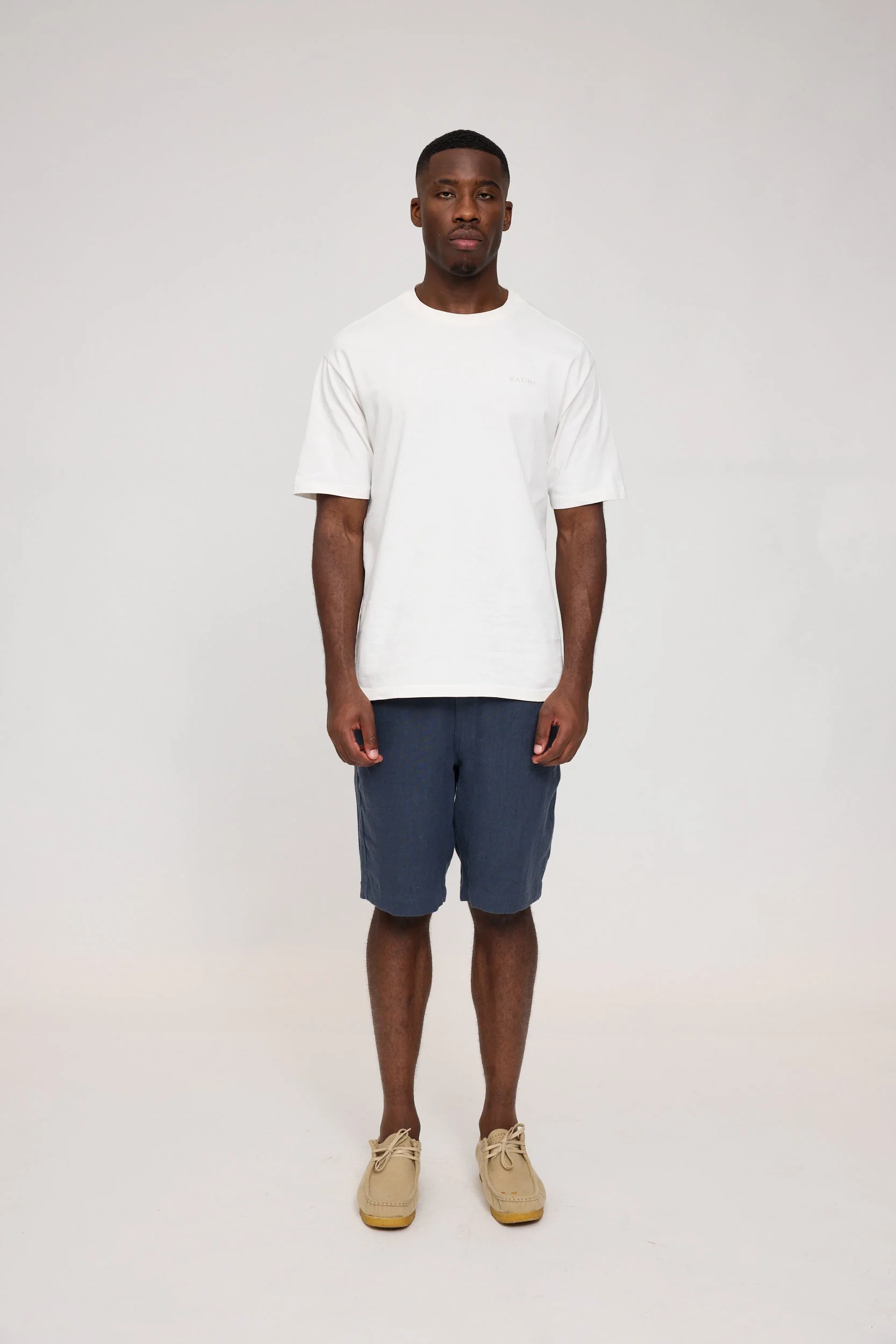 Regular Linen Shorts - Image 10