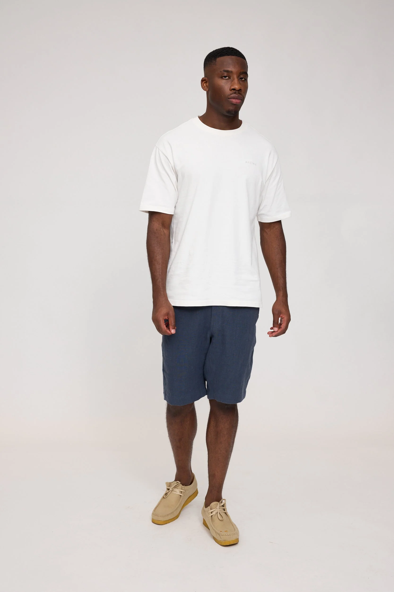 Regular Linen Shorts - Image 11