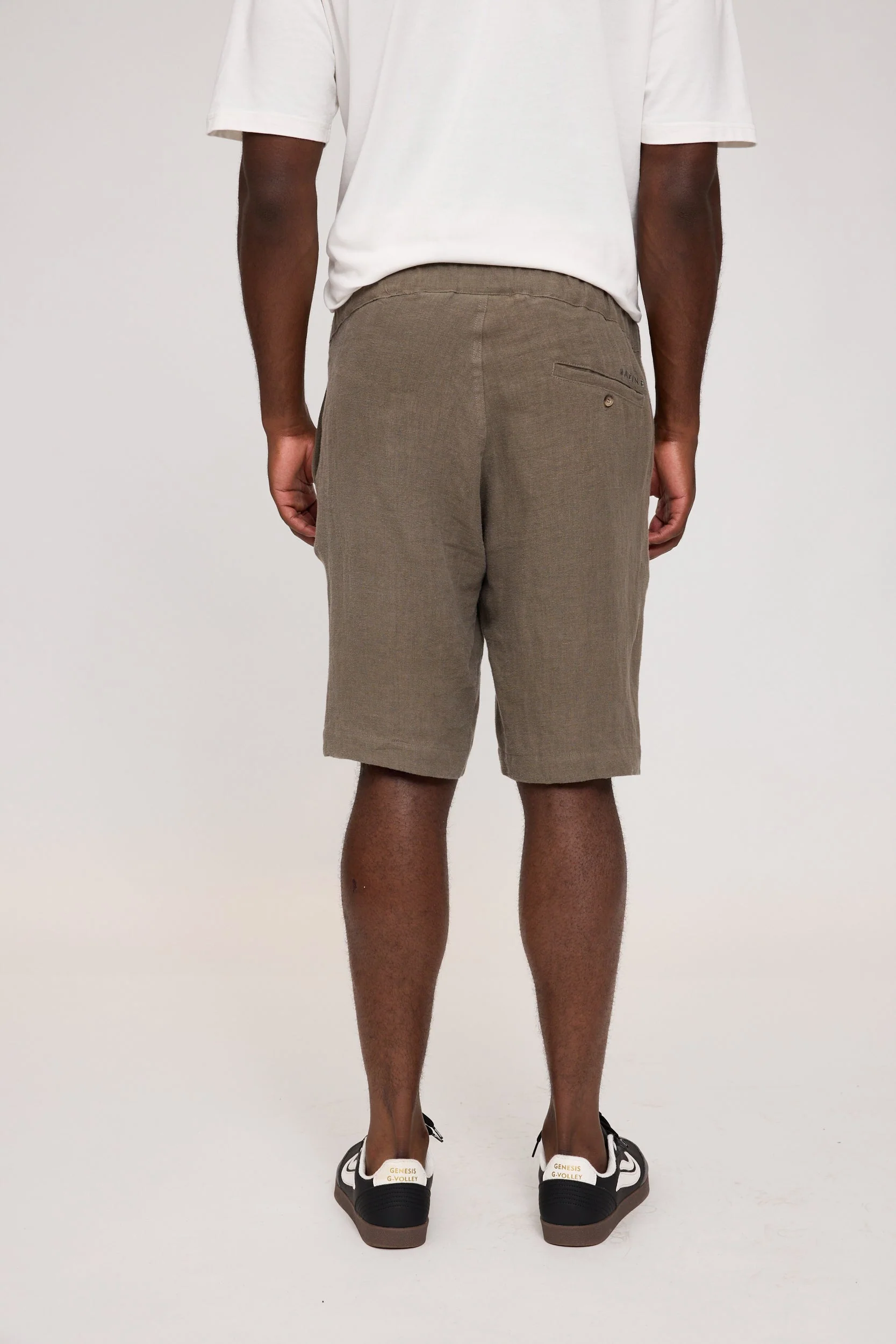 Regular Linen Shorts - Image 14