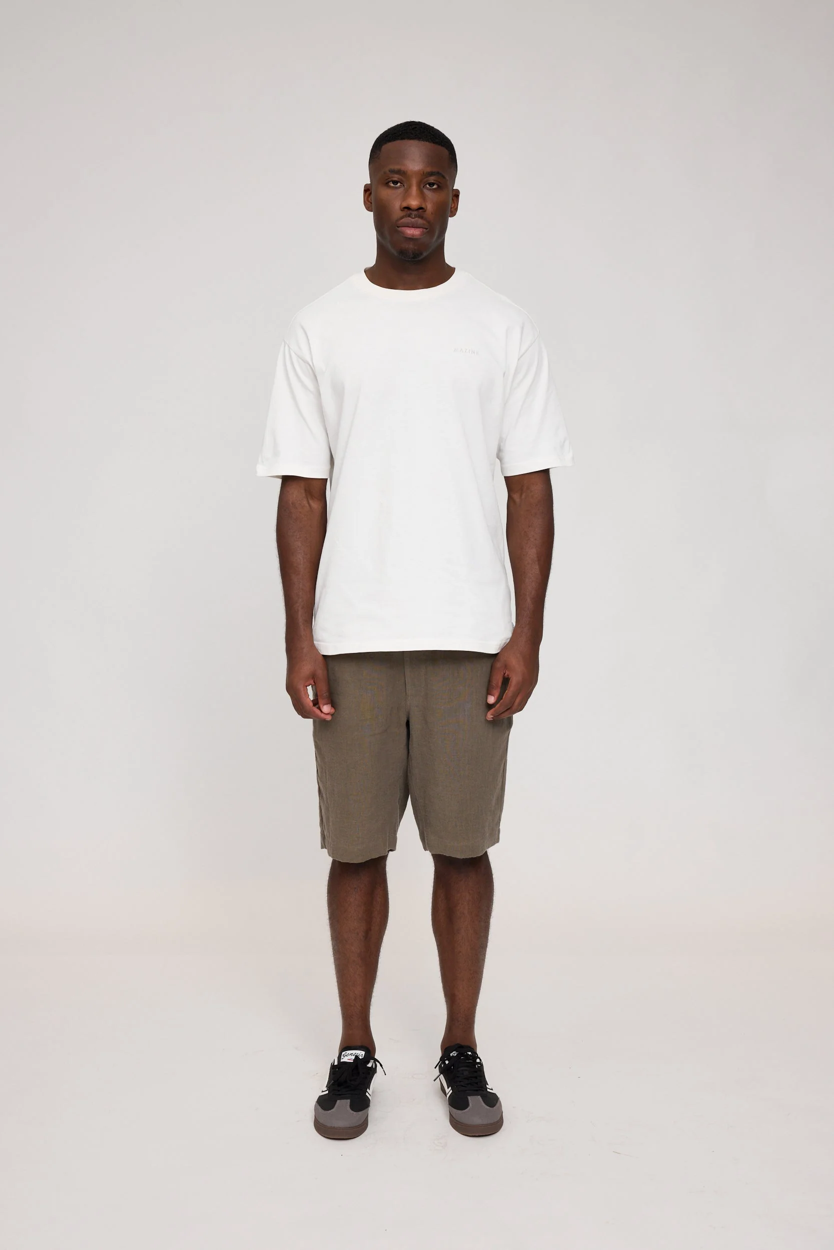 Regular Linen Shorts - Image 16