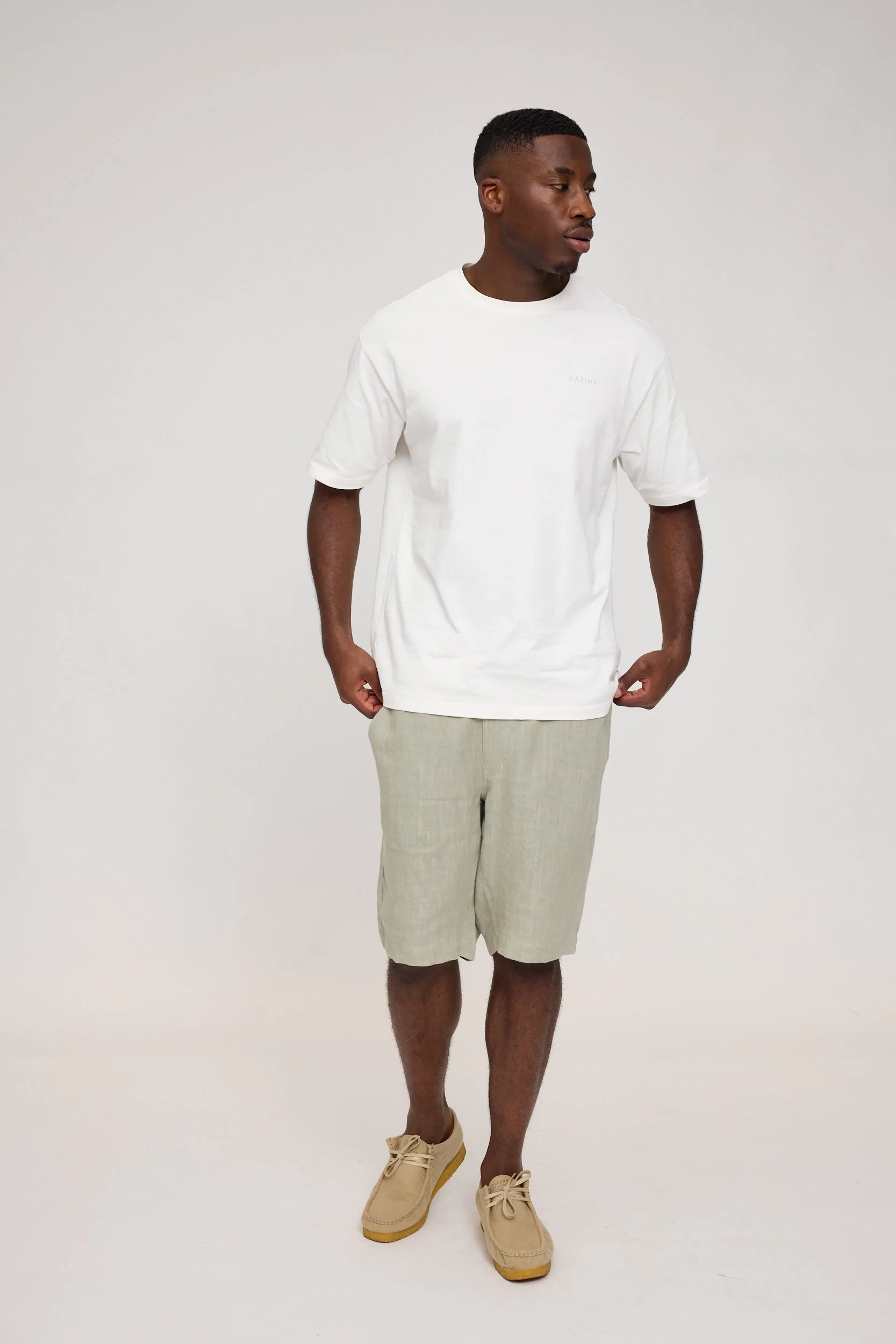 Regular Linen Shorts - Image 23