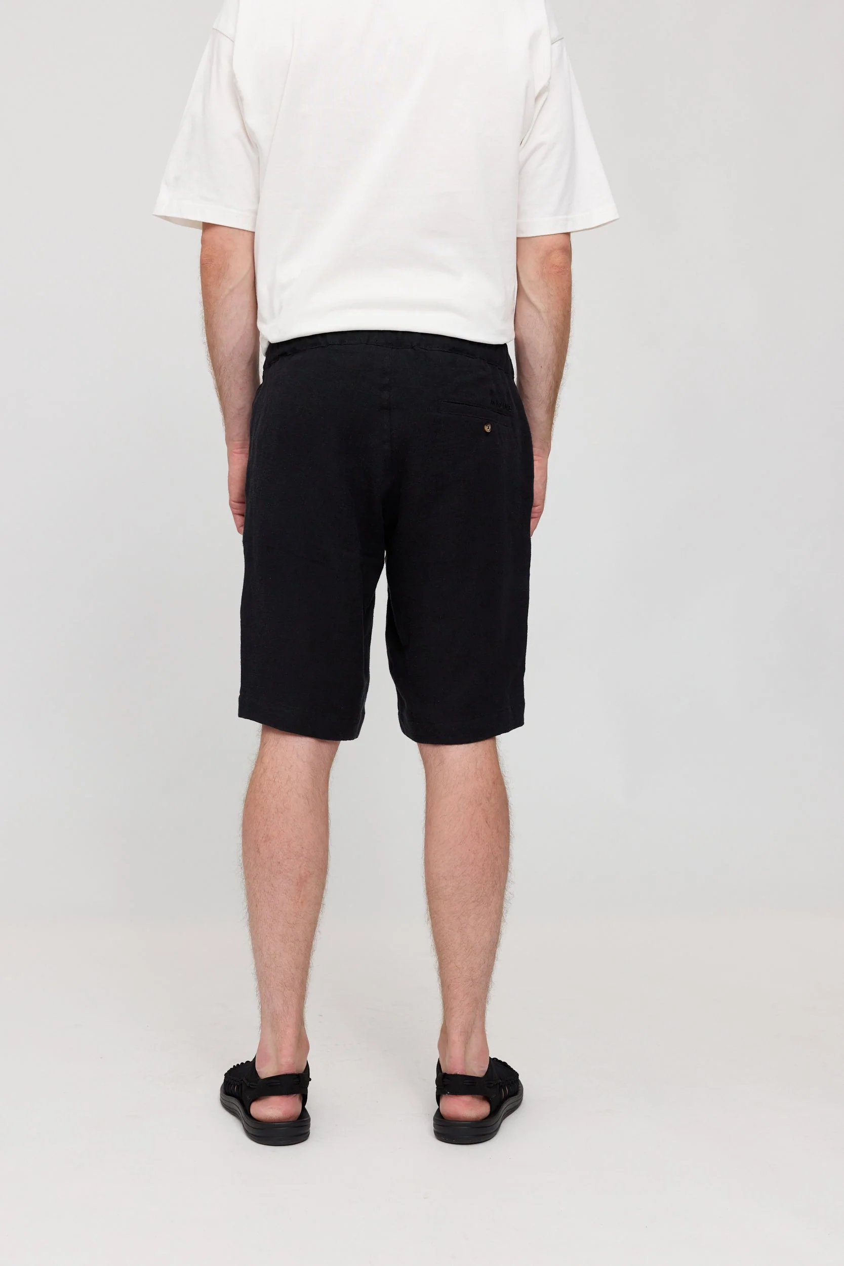 Regular Linen Shorts - Image 26