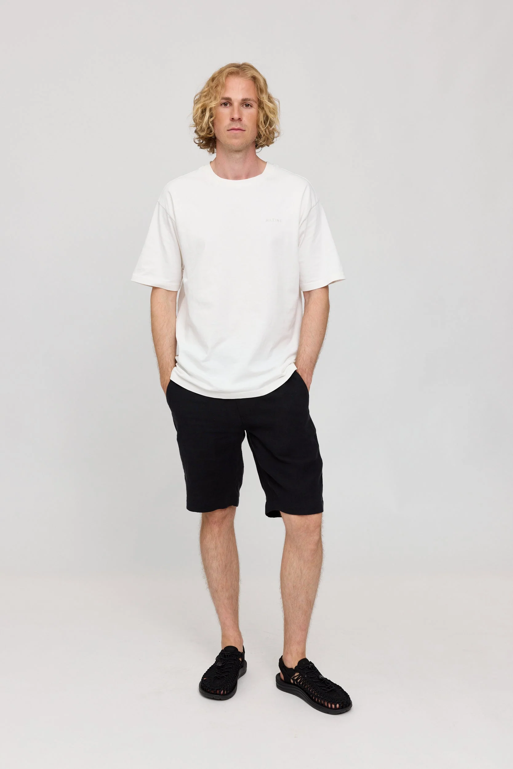 Regular Linen Shorts - Image 29