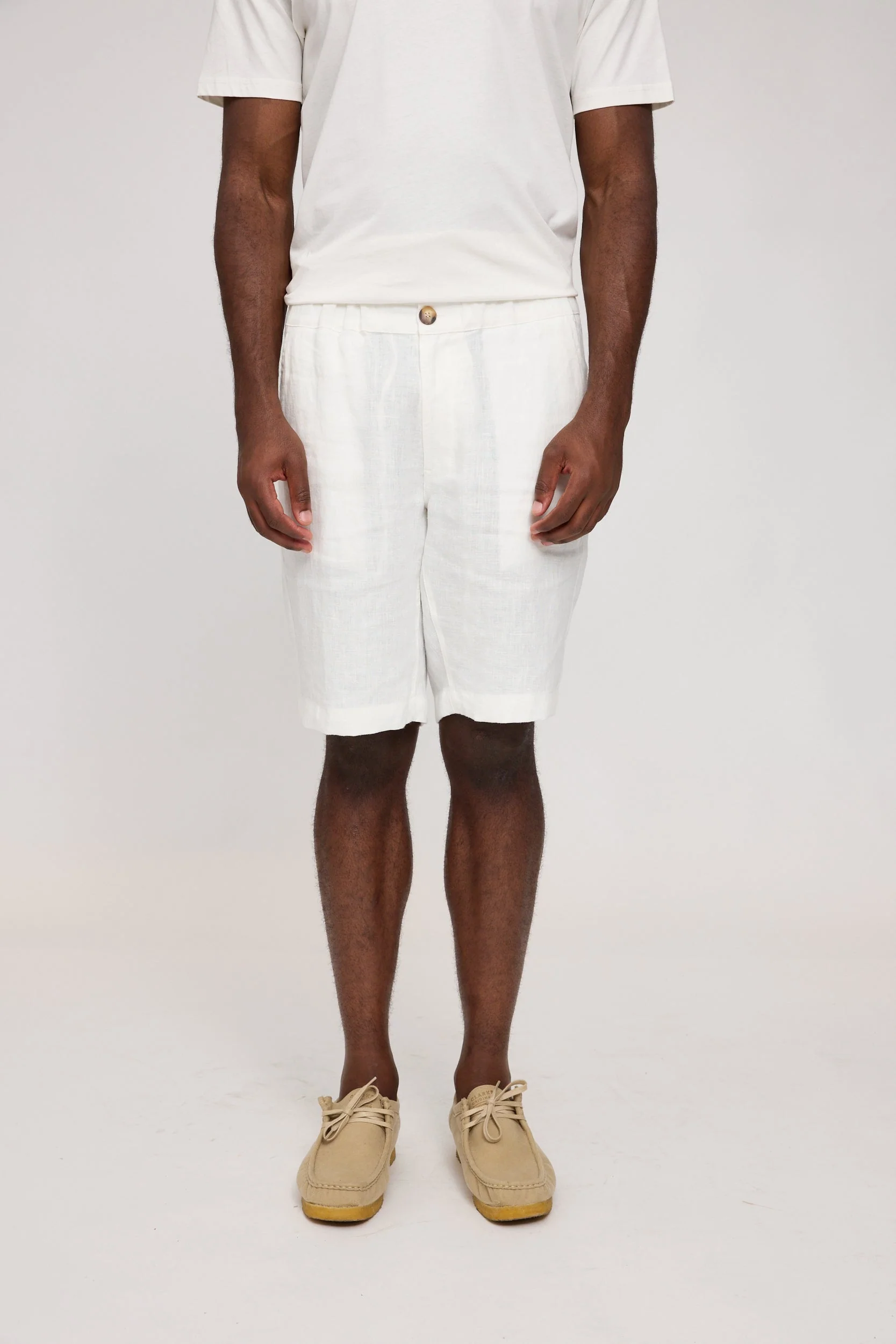 Regular Linen Shorts - Image 31