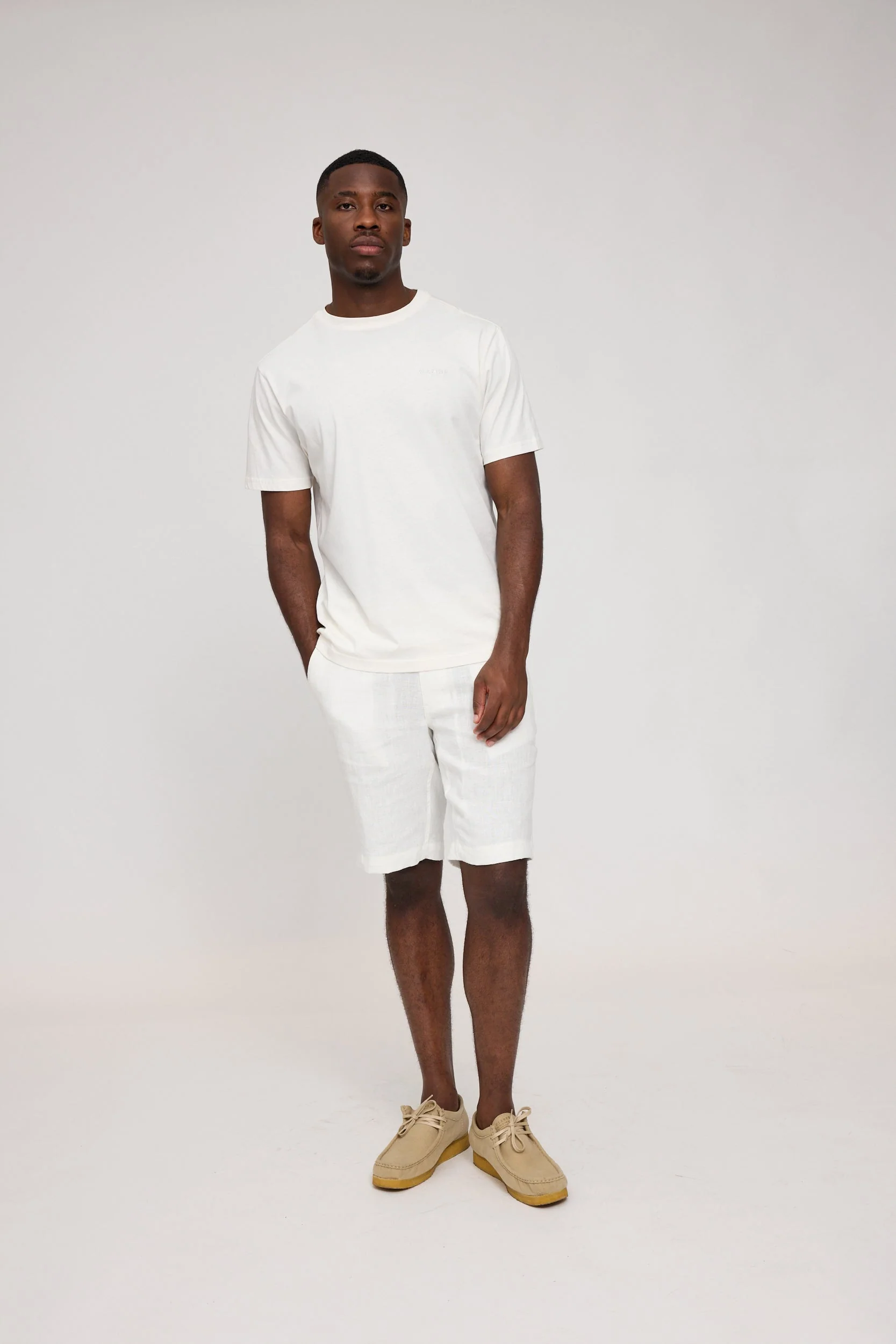 Regular Linen Shorts - Image 35