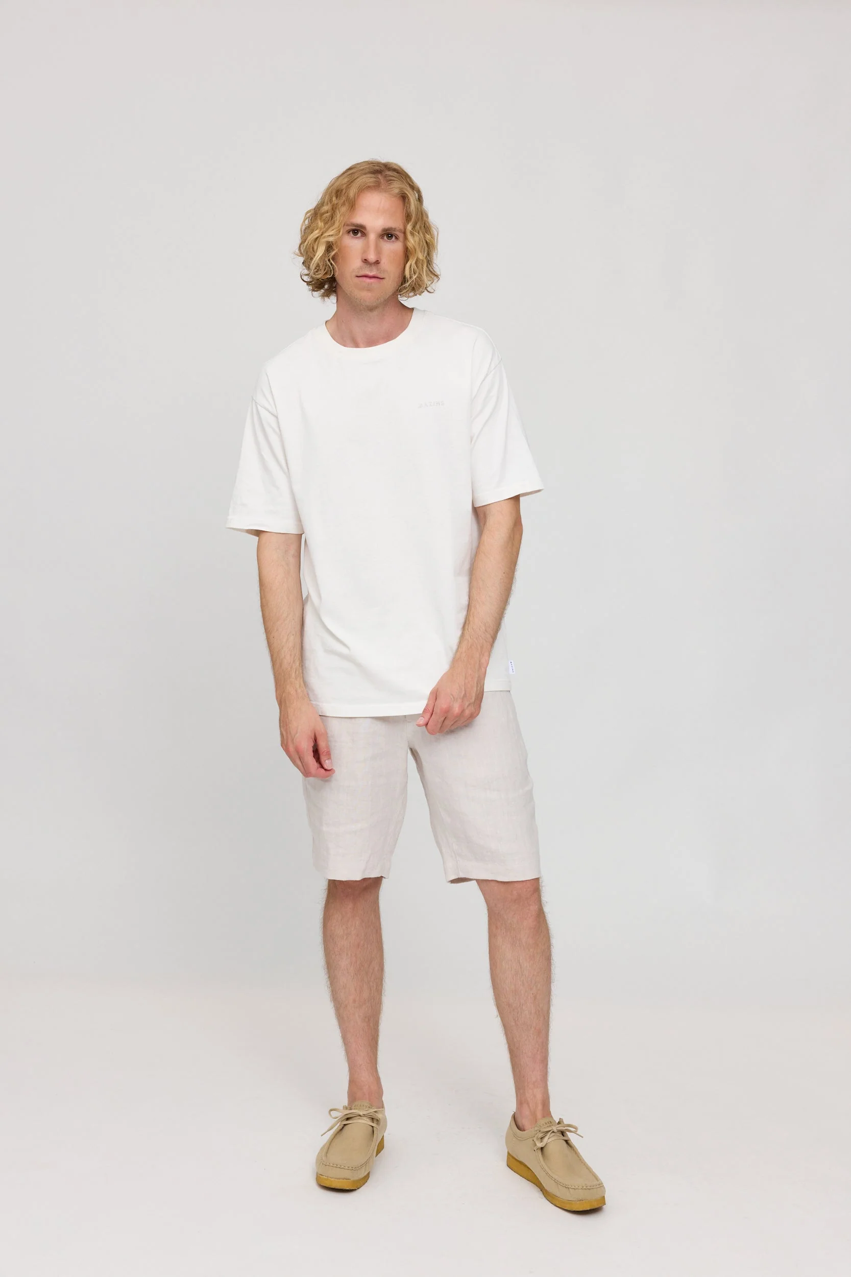Regular Linen Shorts - Image 5
