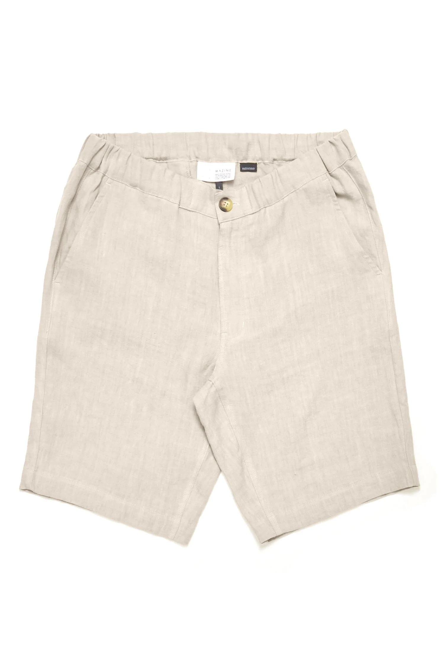 Regular Linen Shorts - Image 6