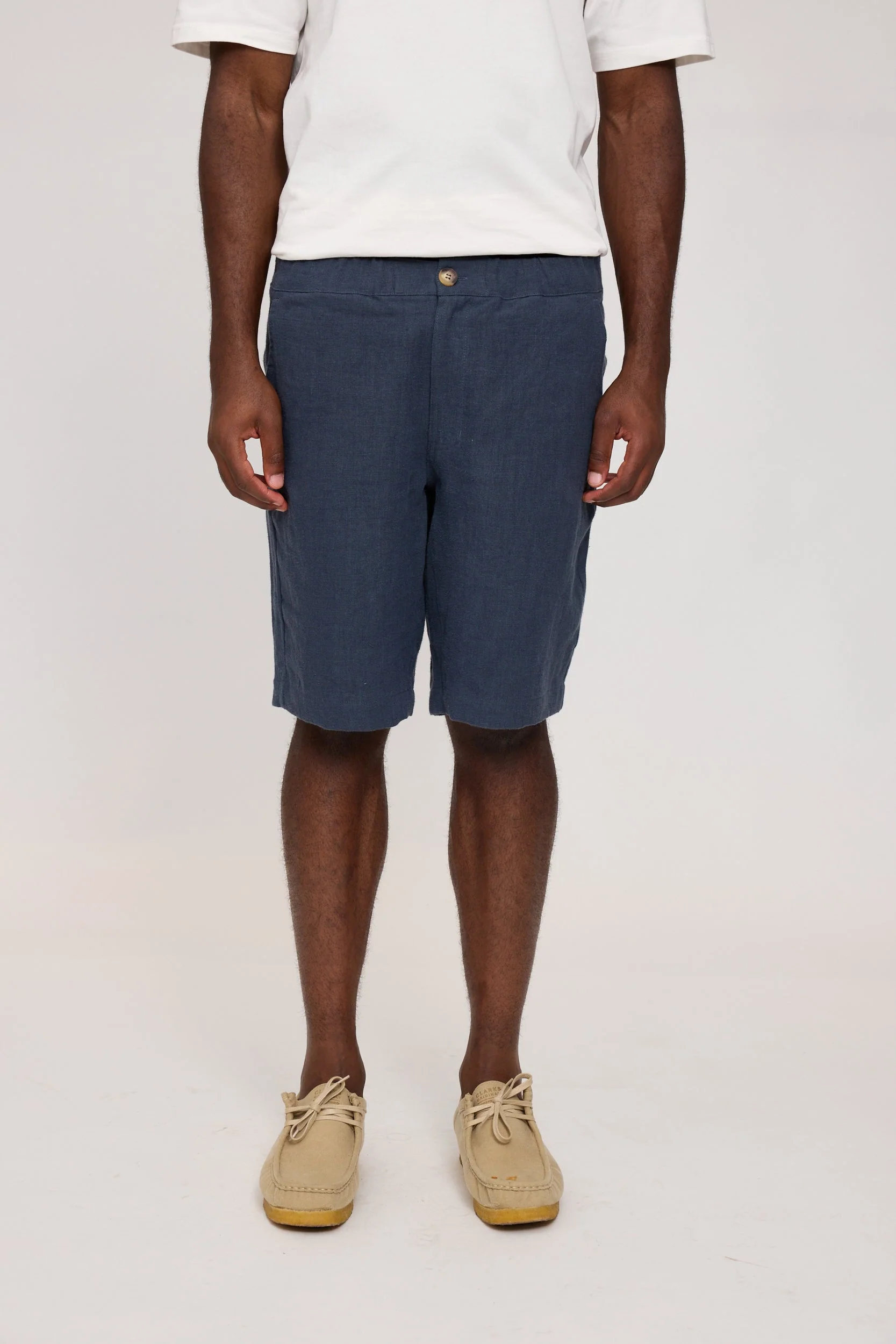 Regular Linen Shorts - Image 7