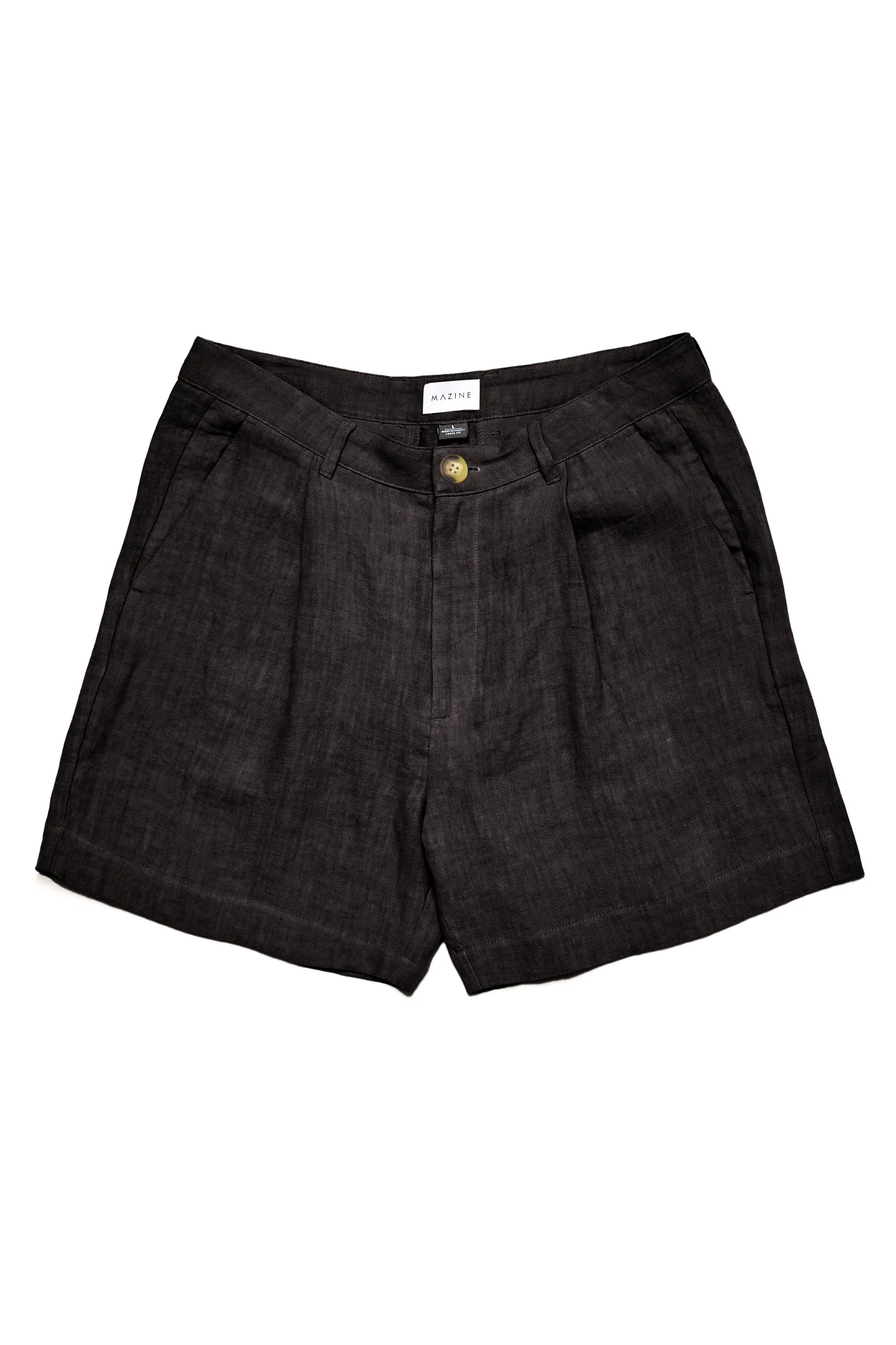 Linen Bermuda Shorts - Image 10