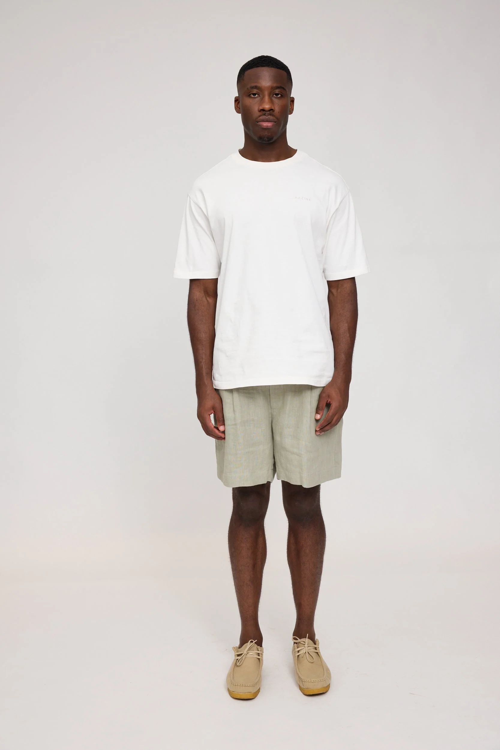 Linen Bermuda Shorts - Image 3