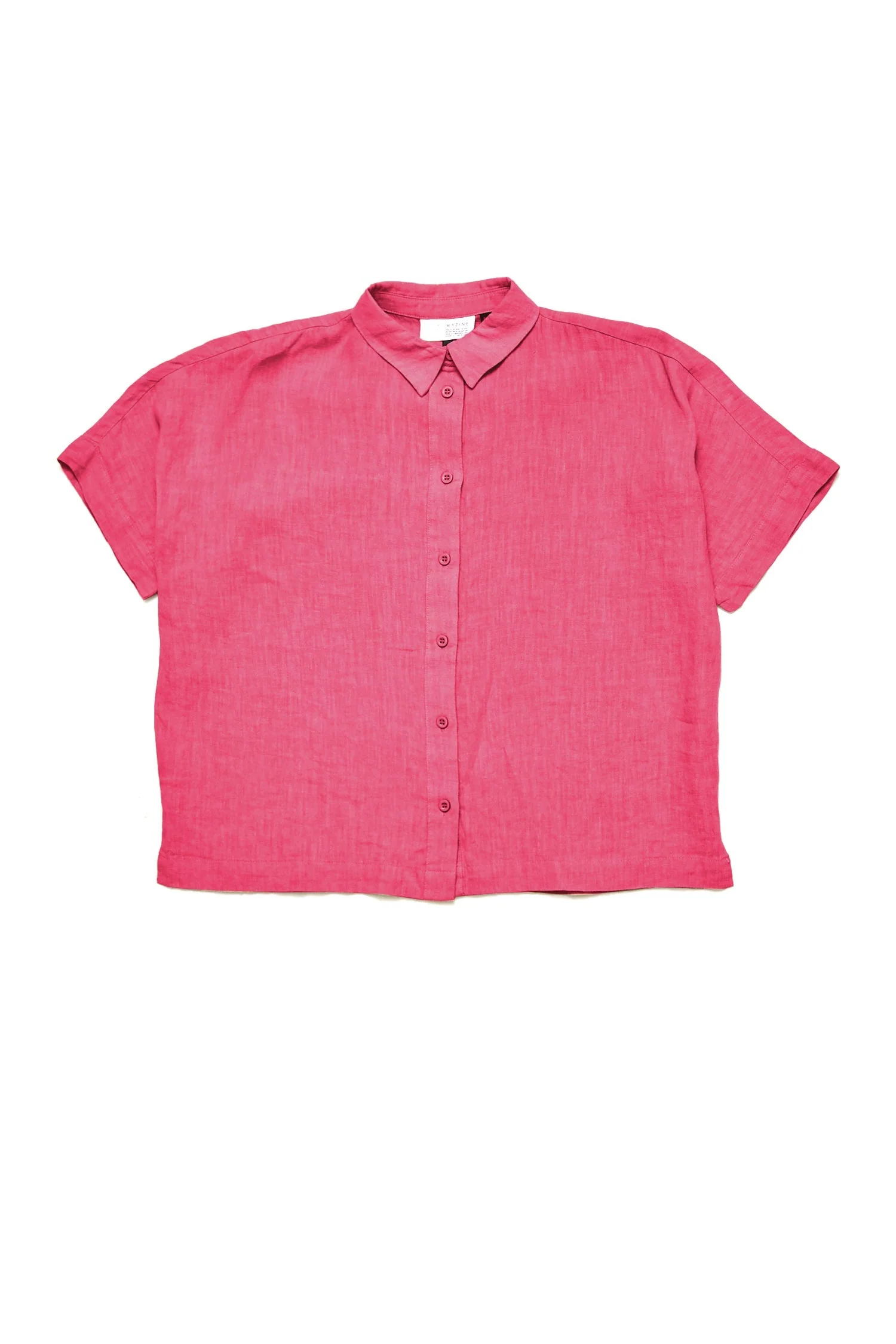 Short Sleeve Linen Shirt - Image 18
