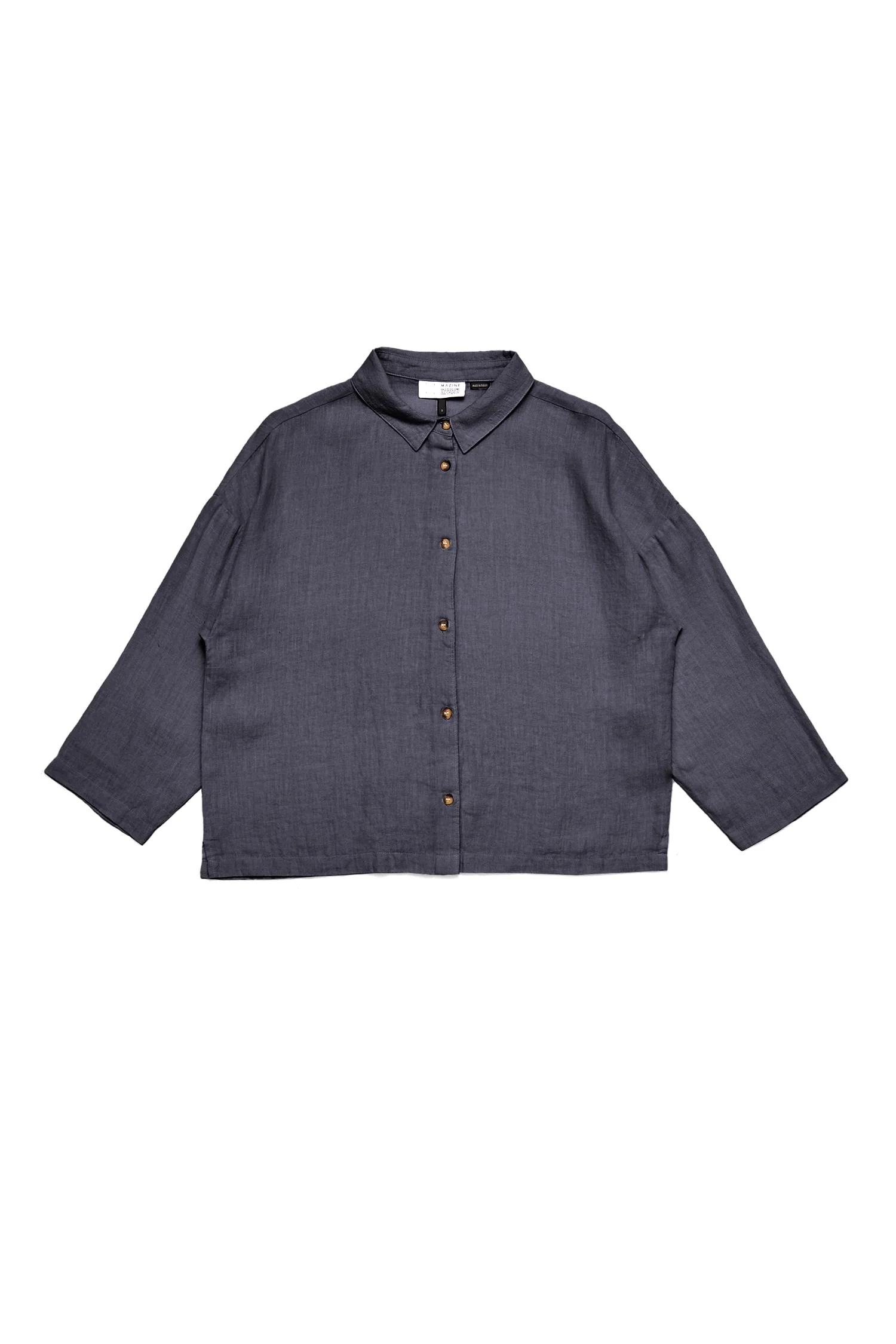 3/4 Sleeve Linen Shirt - Image 12