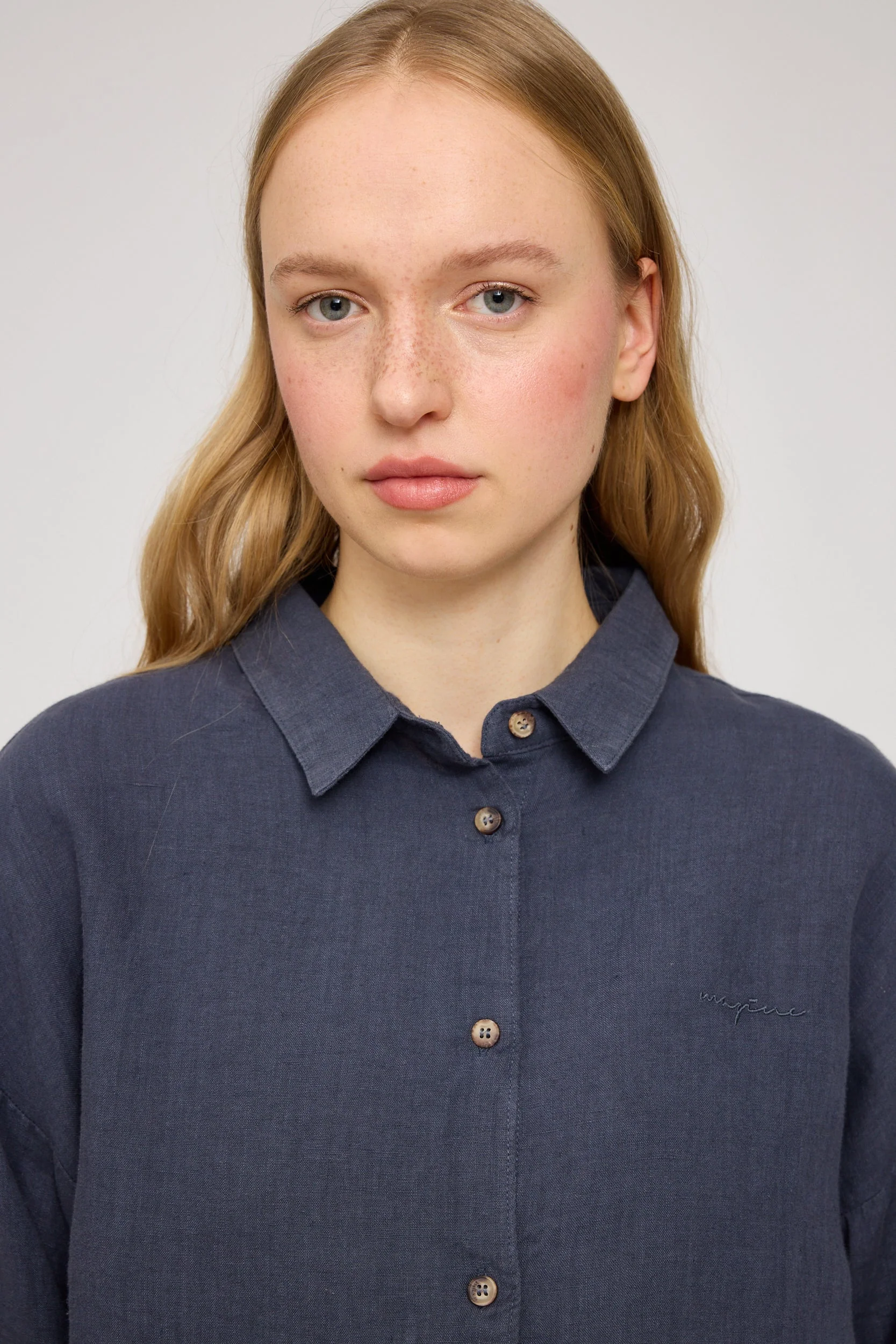 3/4 Sleeve Linen Shirt - Image 9