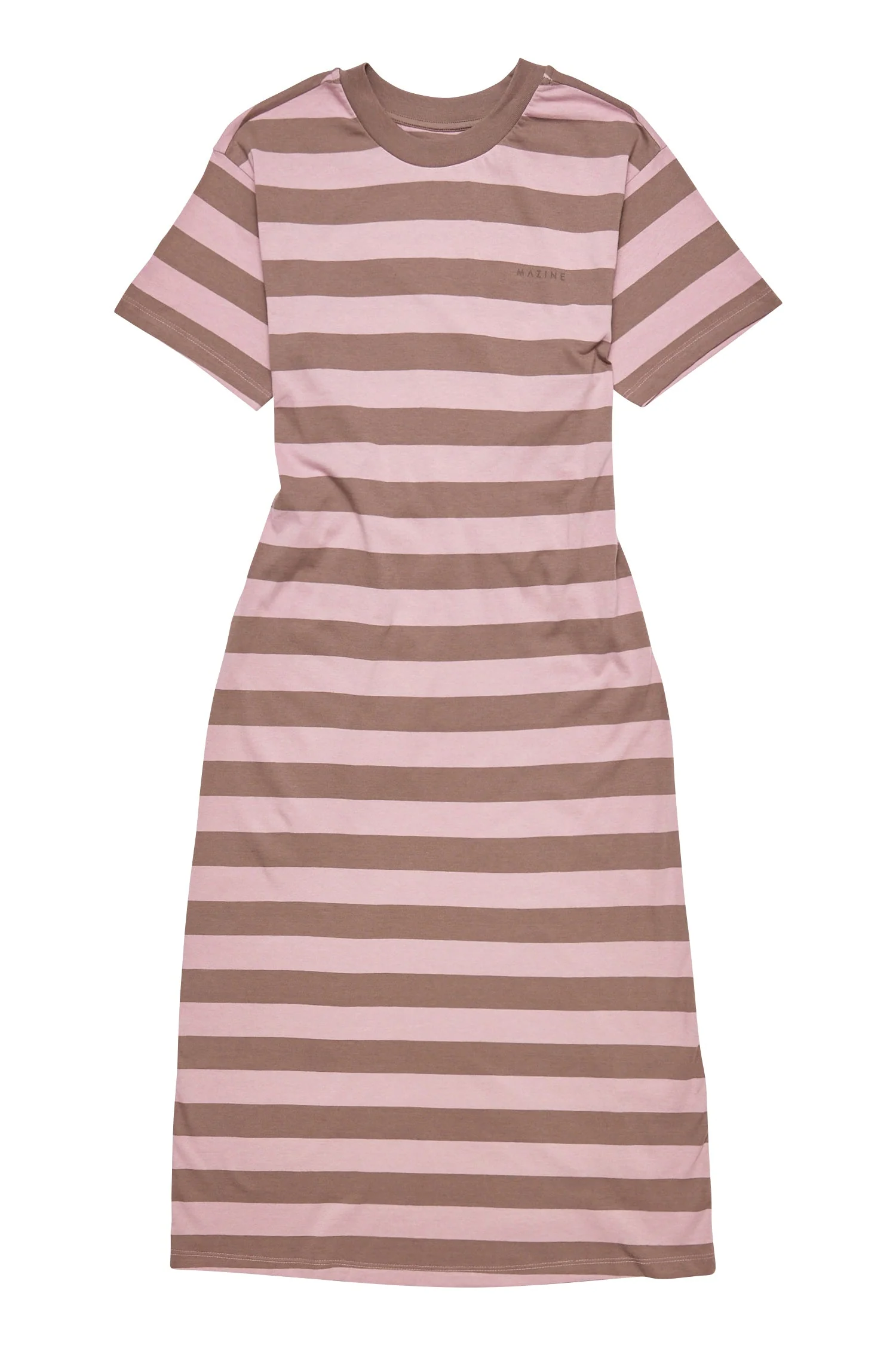Midi Block Stripes Dress - Image 5