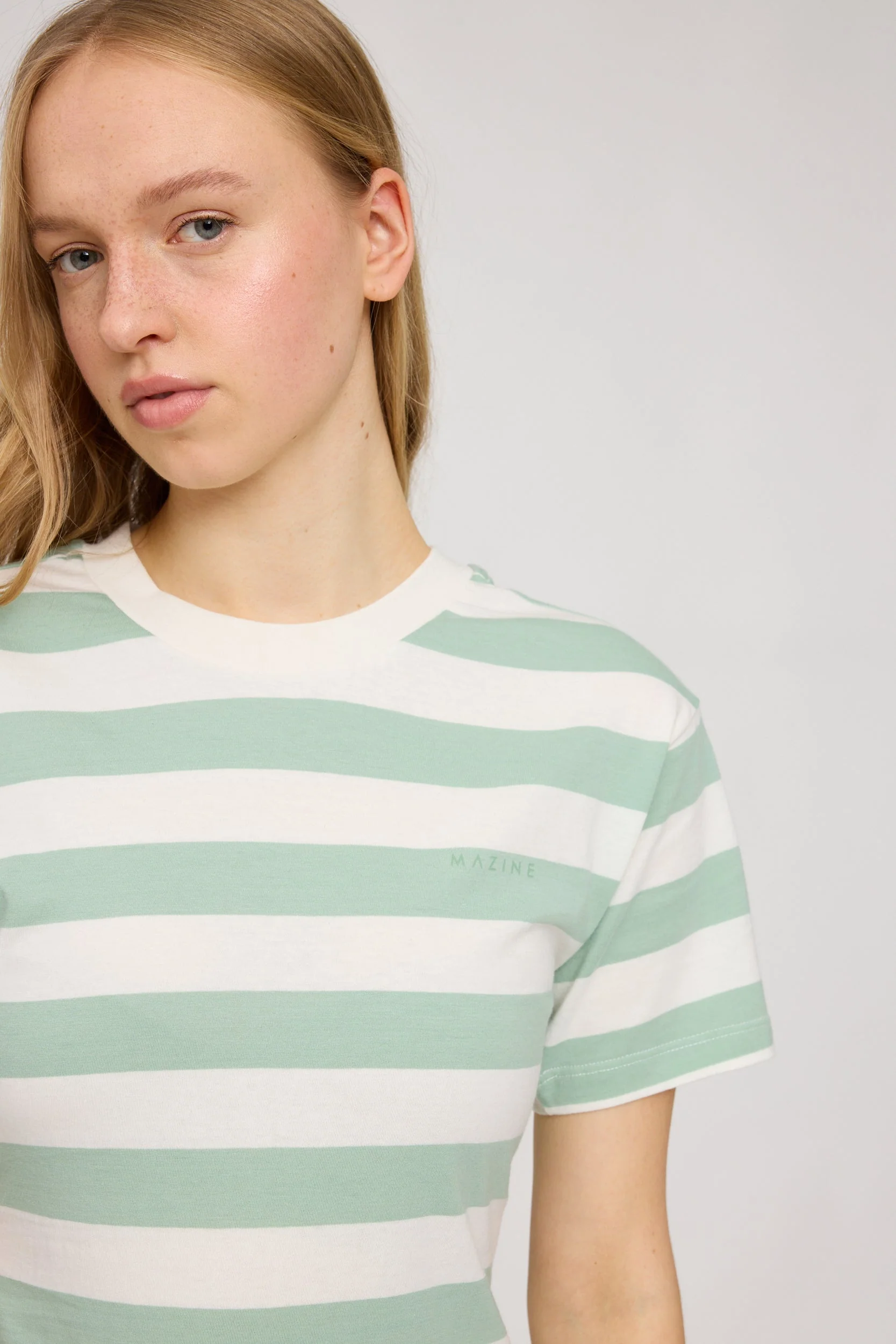 Midi Block Stripes Dress - Image 8