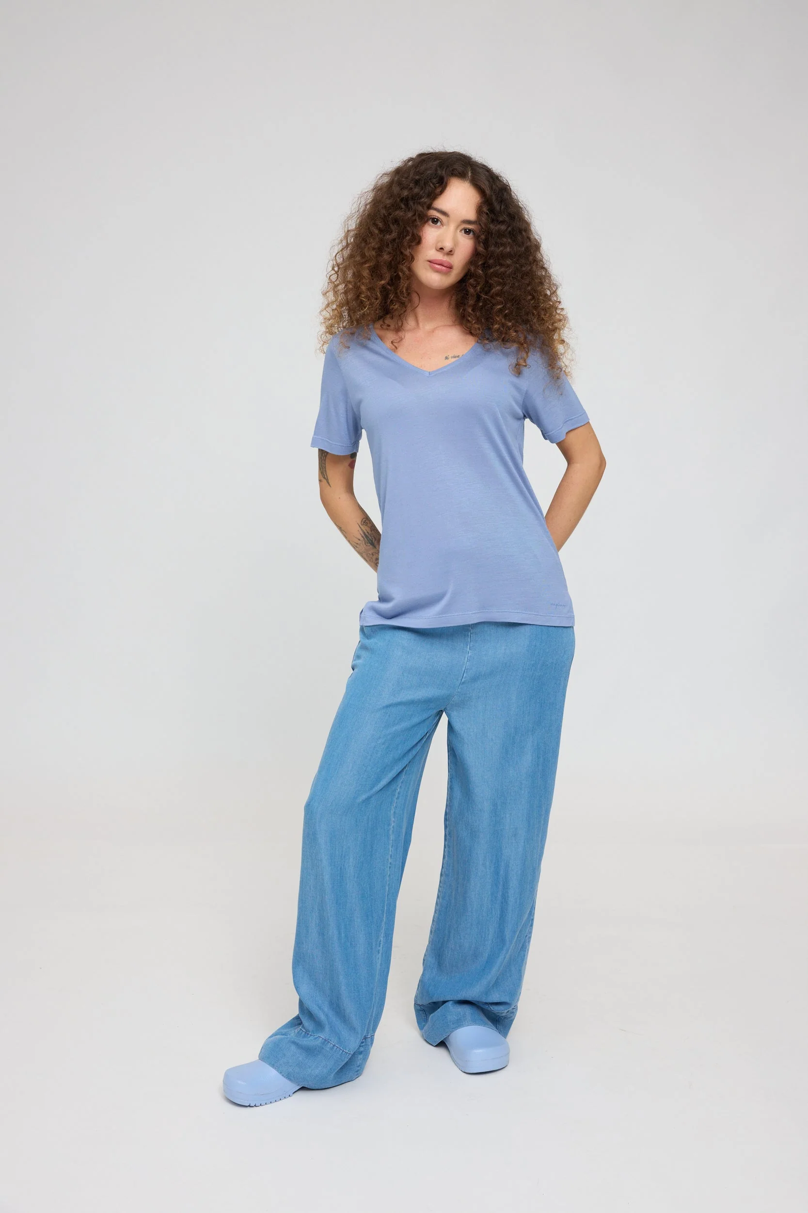 Basic T V-Neck - Image 11
