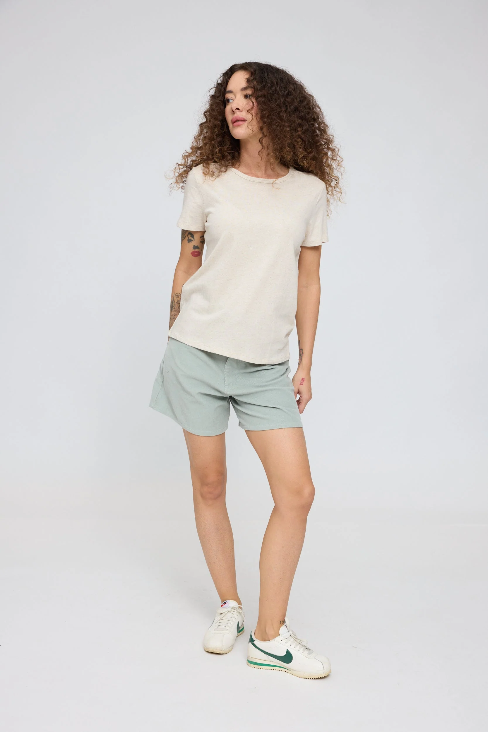 Linen-Mix Basic T - Image 16