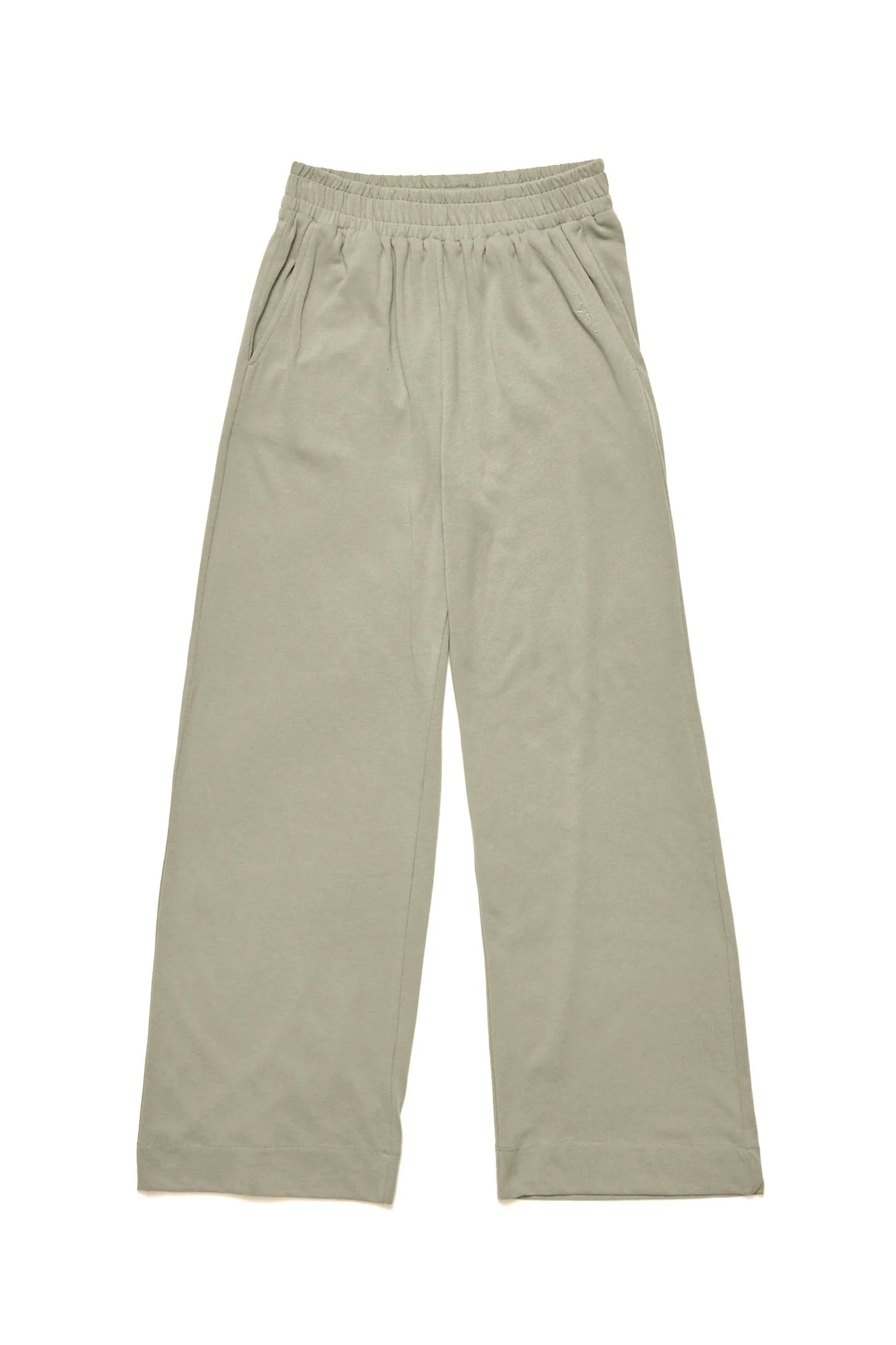 Jersey Knit Wide Leg Pants - Image 18