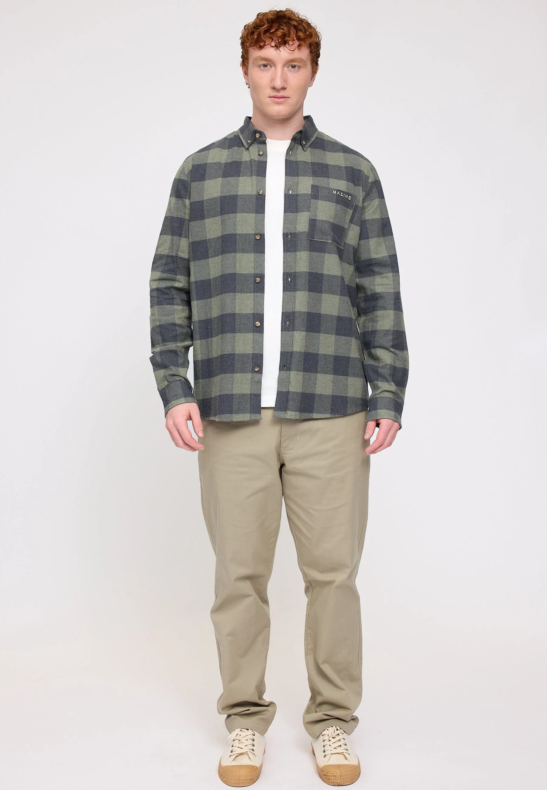 Checked Flannel Shirt - Image 10