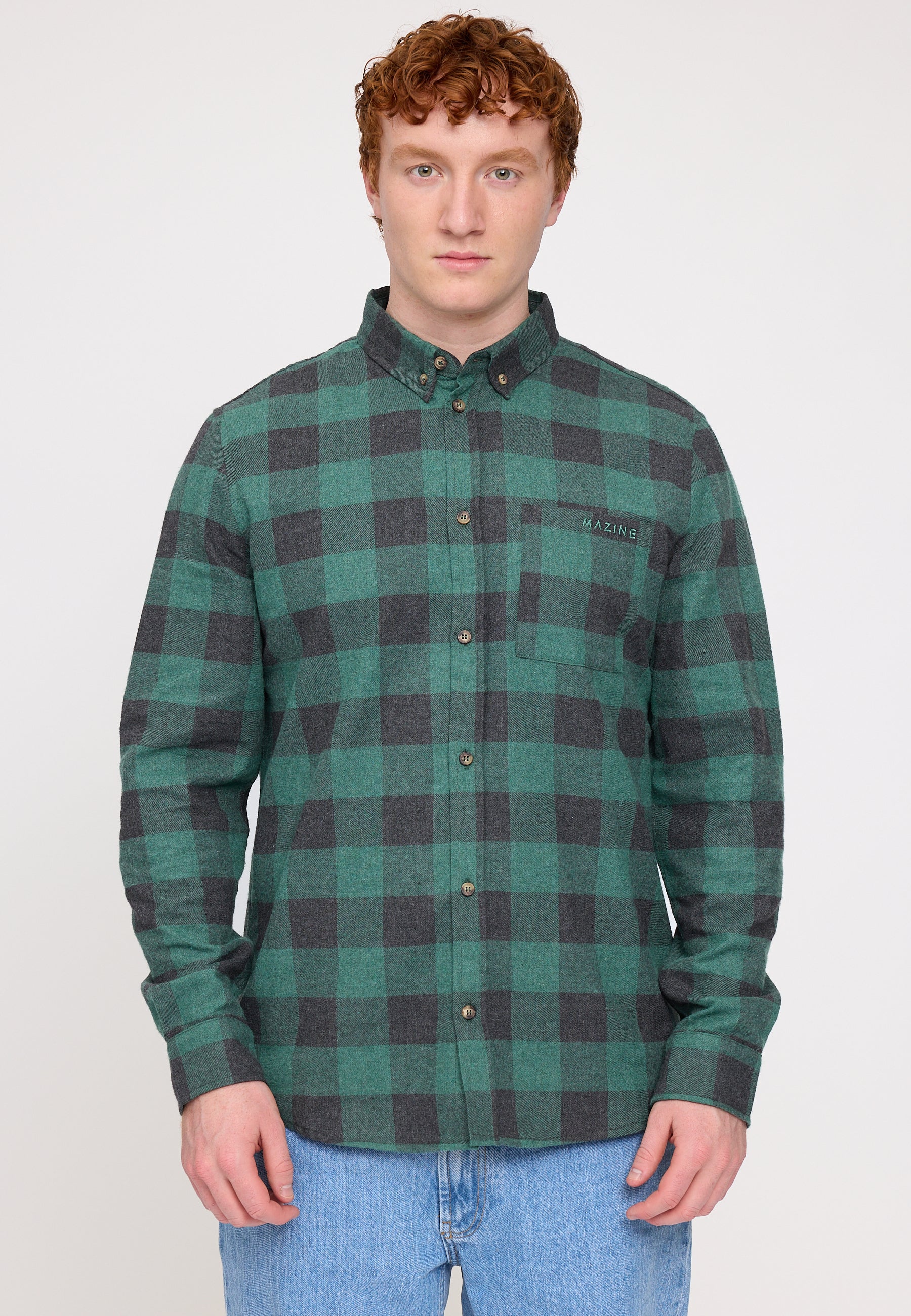 Checked Flannel Shirt - Image 13