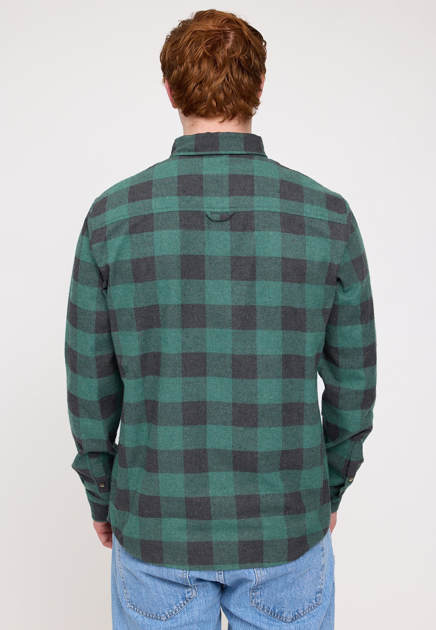 Checked Flannel Shirt - Image 14