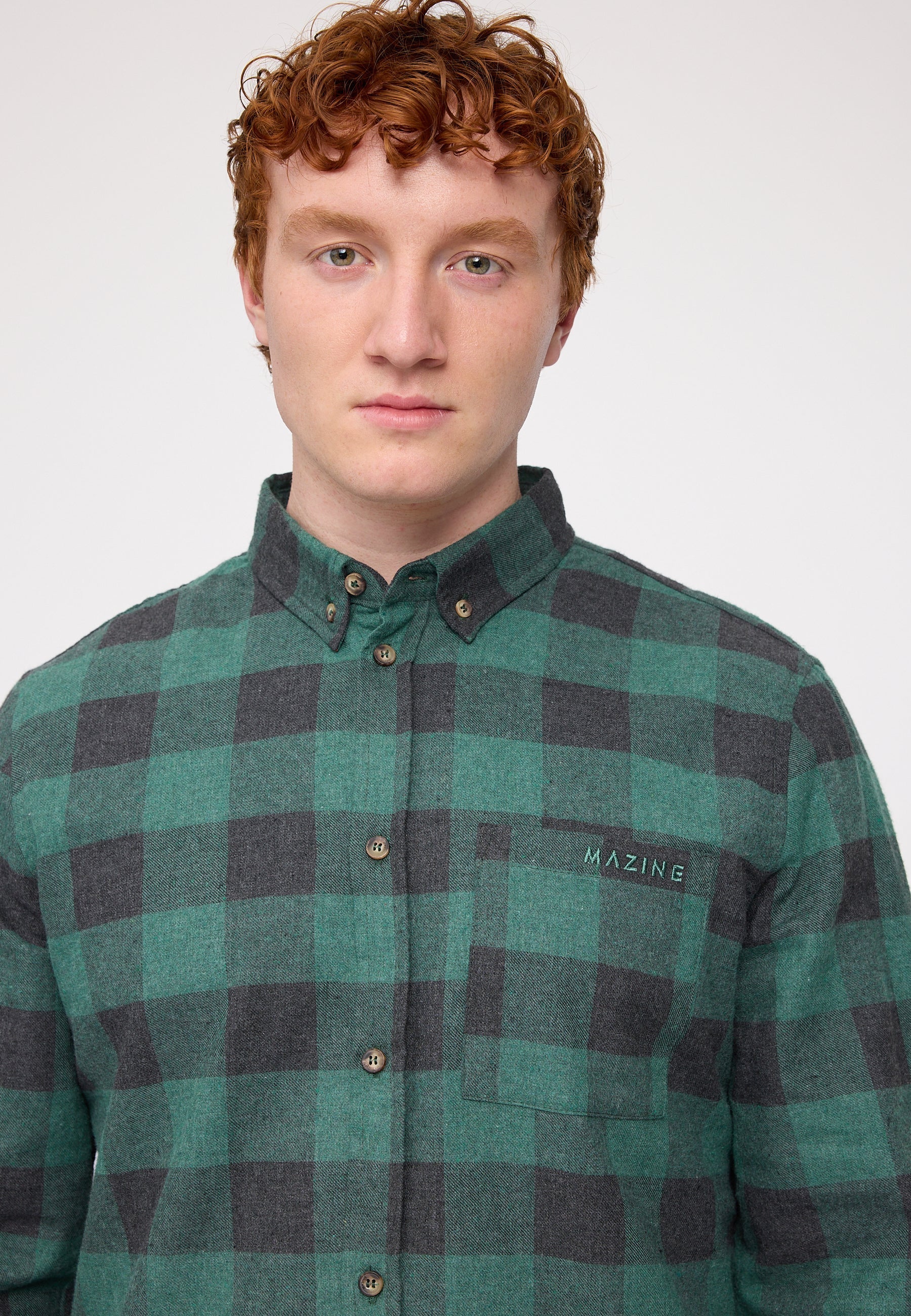 Checked Flannel Shirt - Image 15