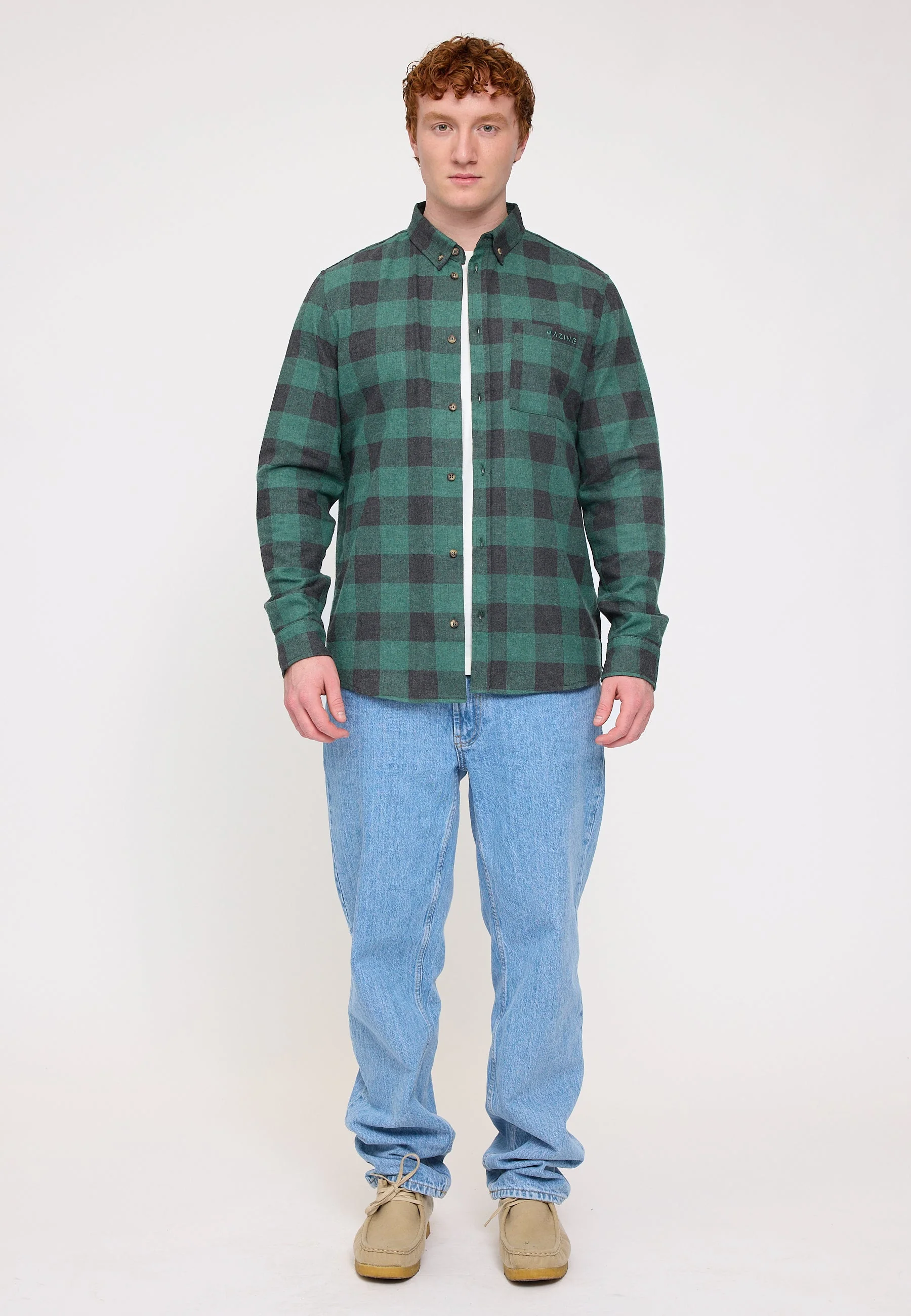 Checked Flannel Shirt - Image 16