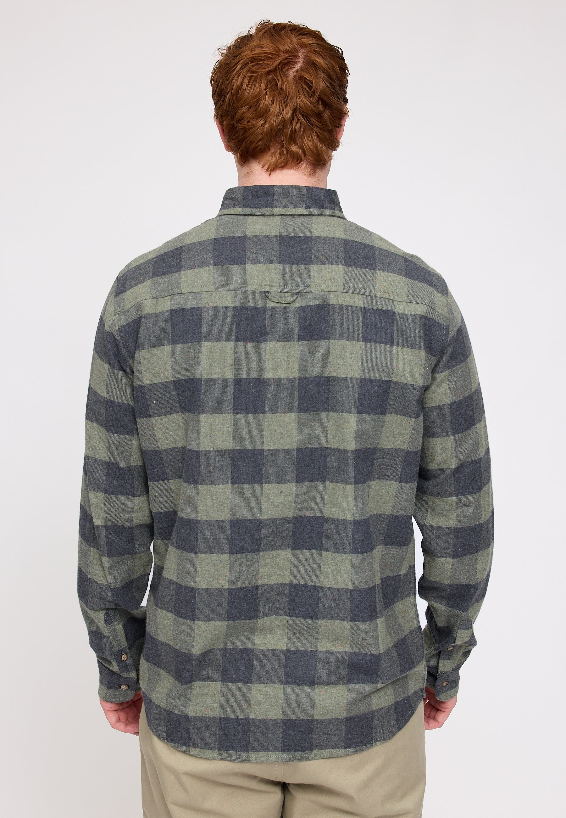 Checked Flannel Shirt - Image 8