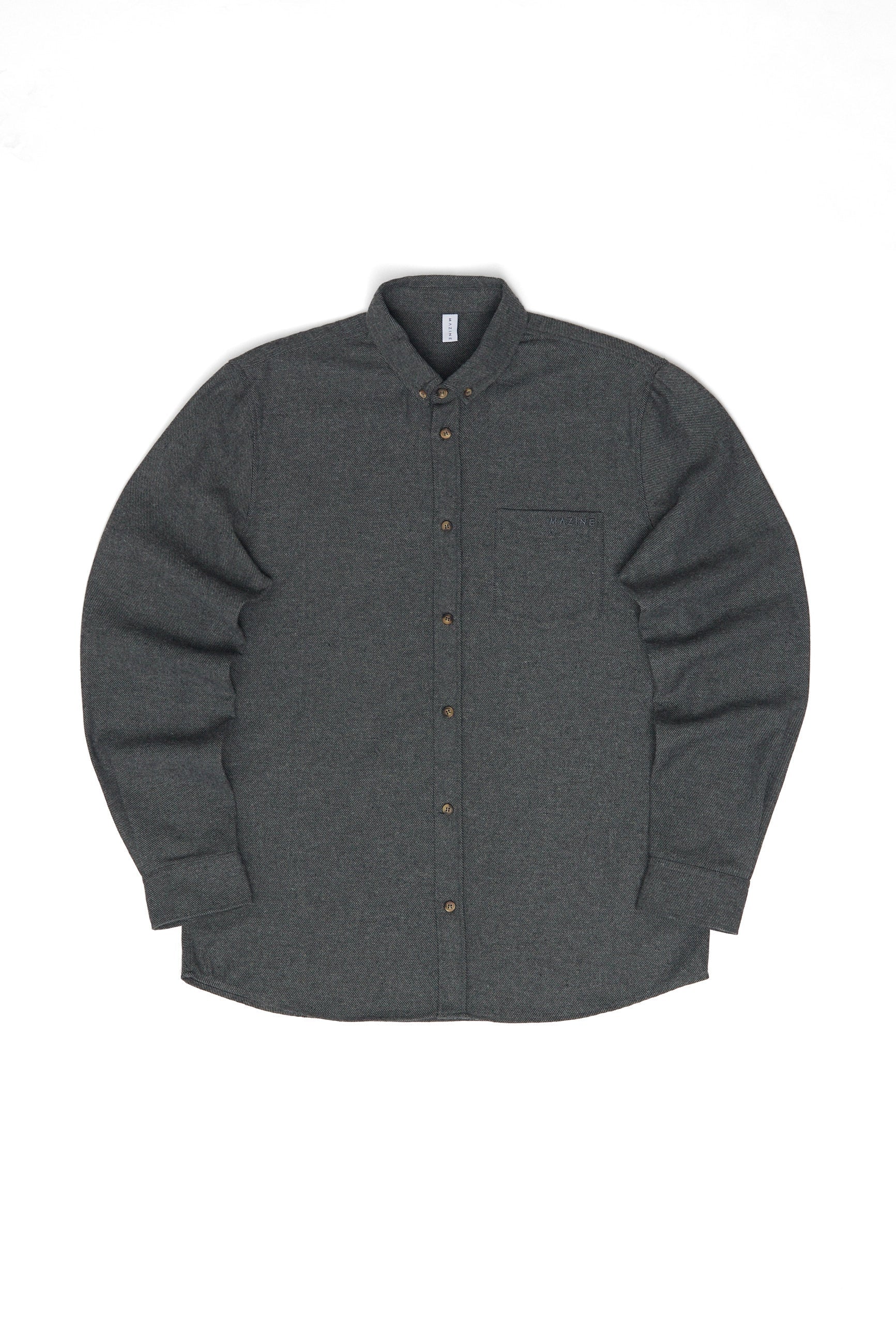 Melange Flannel Shirt - Image 12