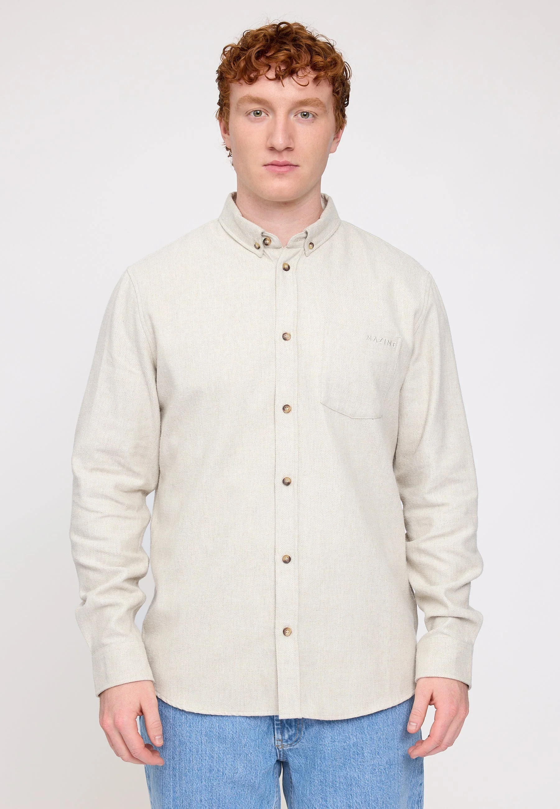 Melange Flannel Shirt - Image 13