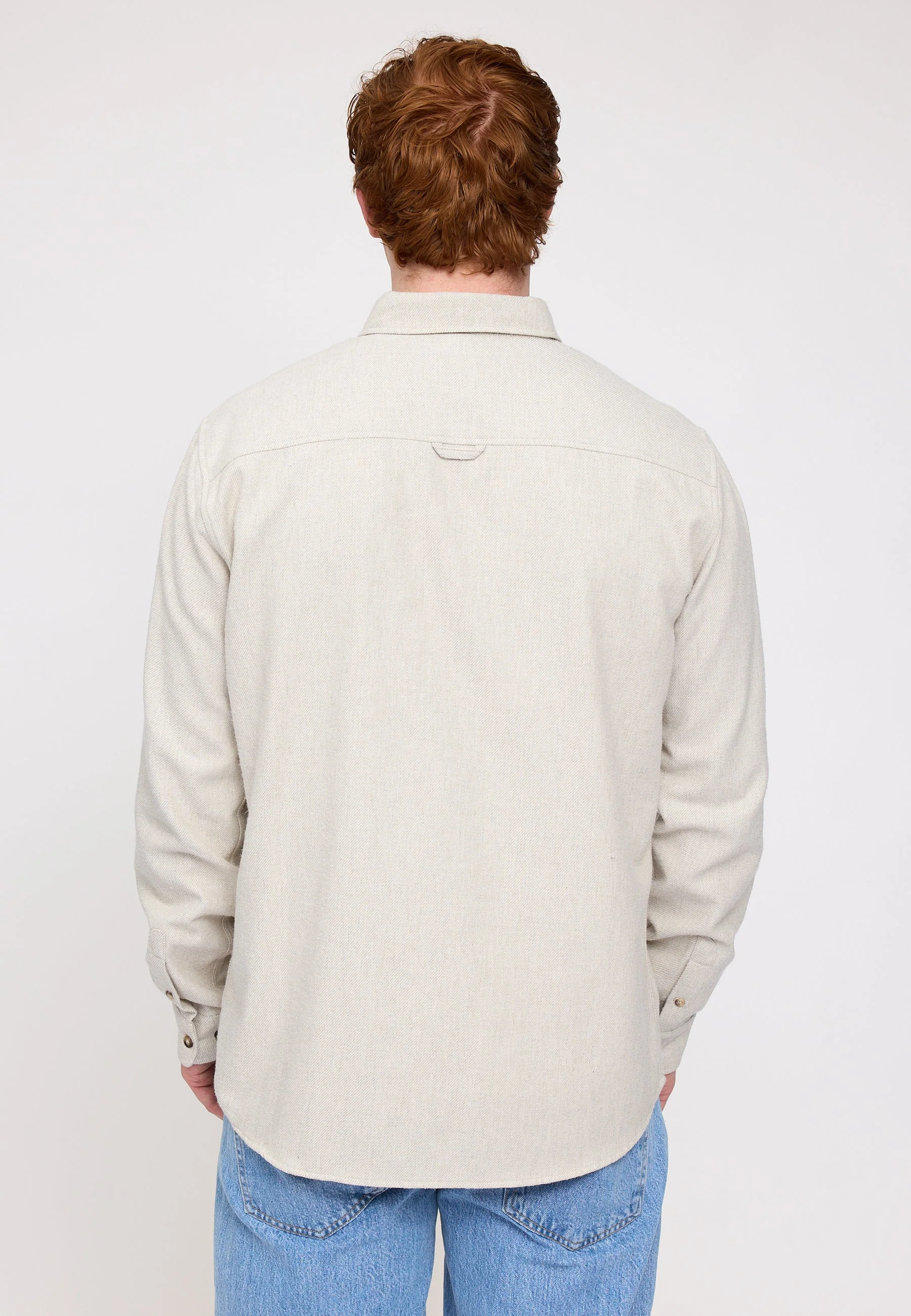 Melange Flannel Shirt - Image 14