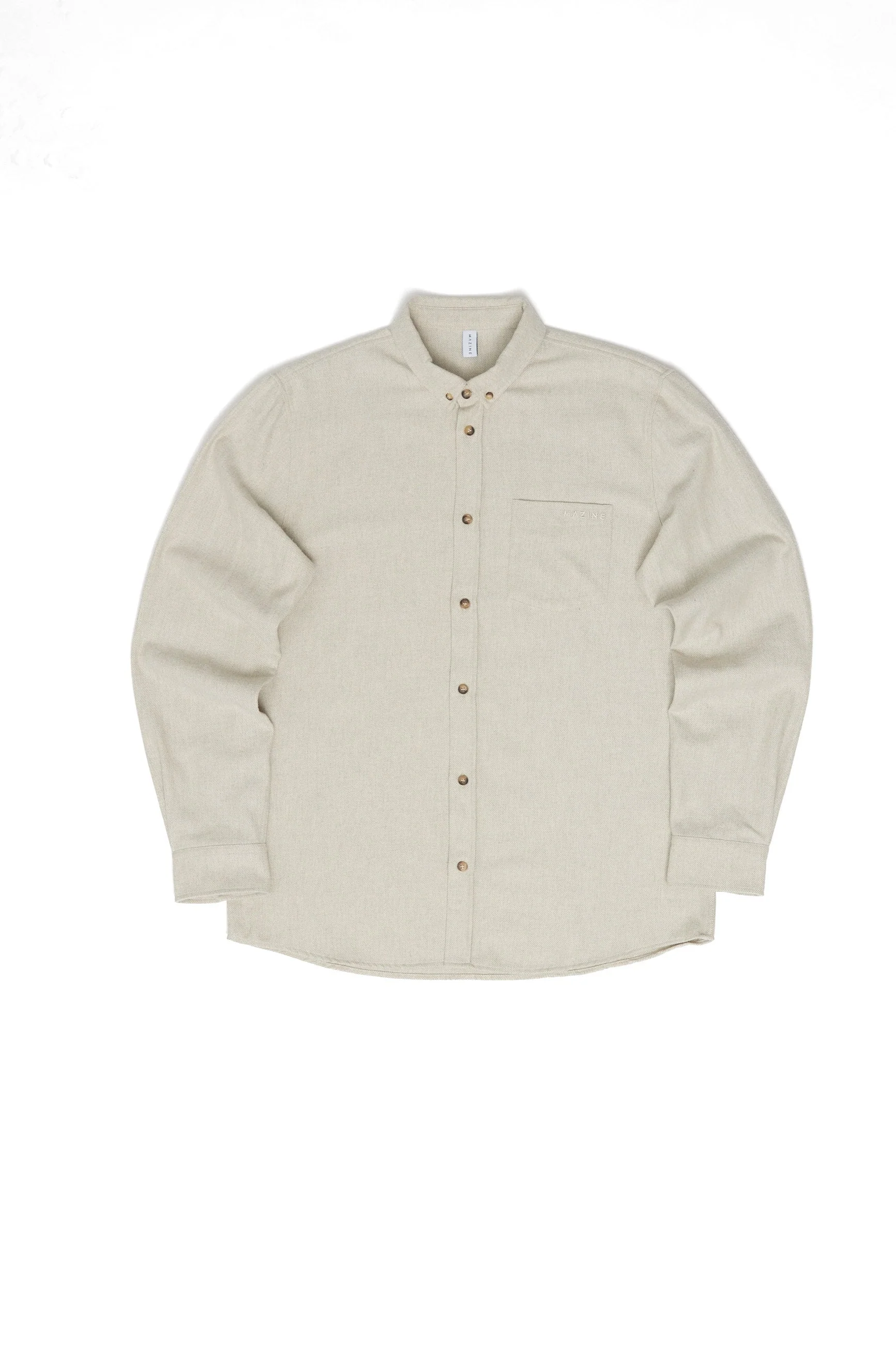 Melange Flannel Shirt - Image 18