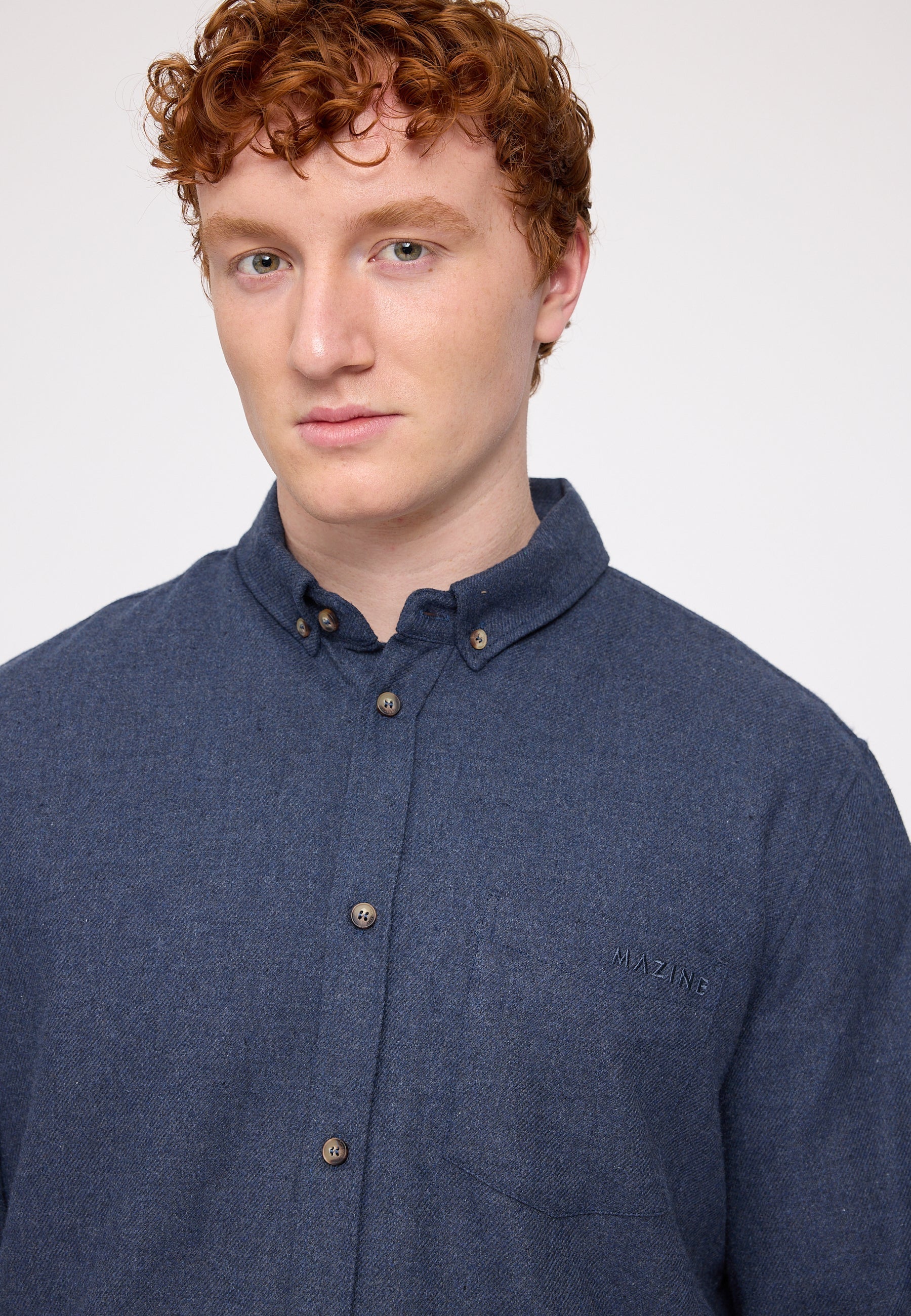 Melange Flannel Shirt - Image 21