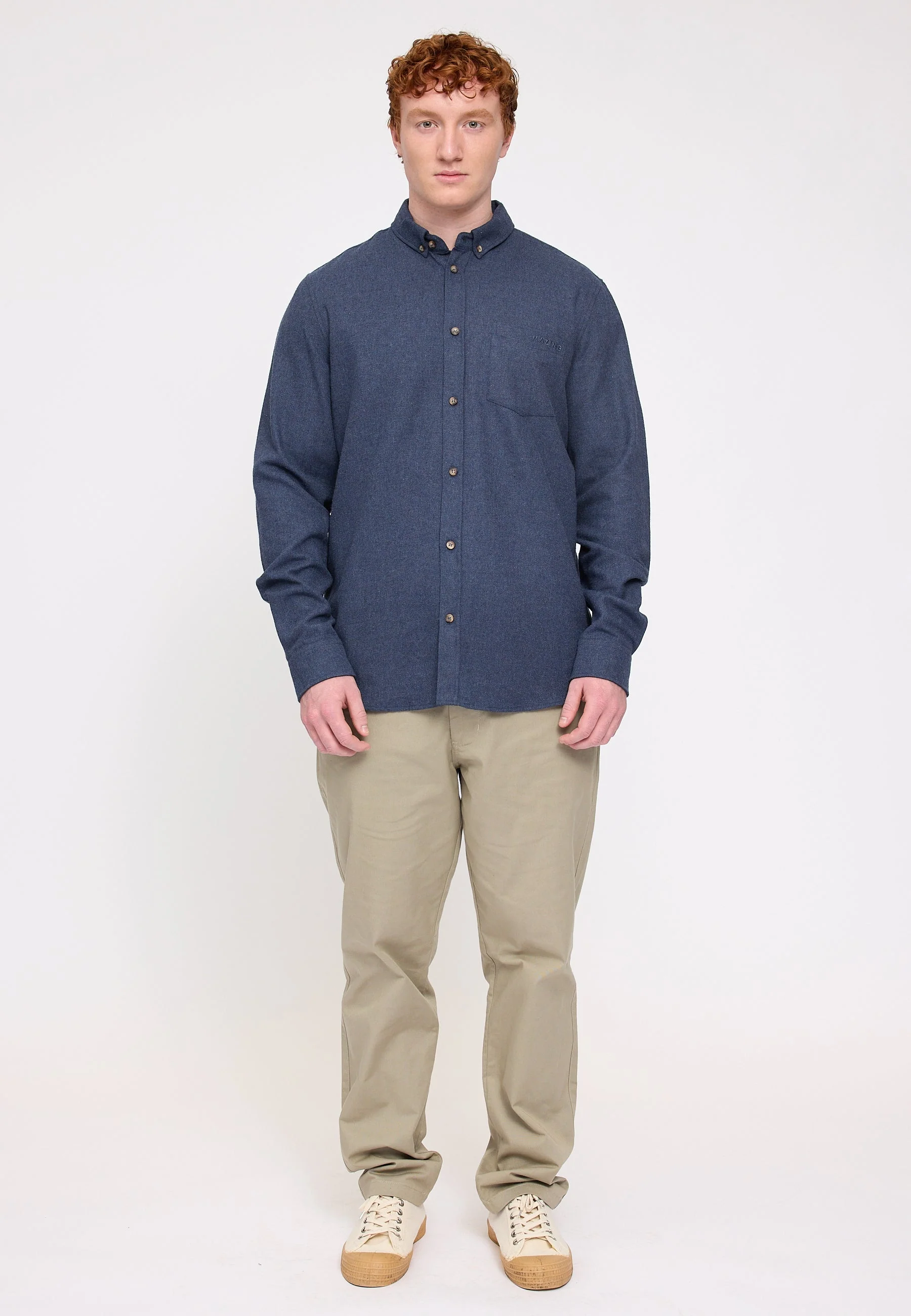 Melange Flannel Shirt - Image 22