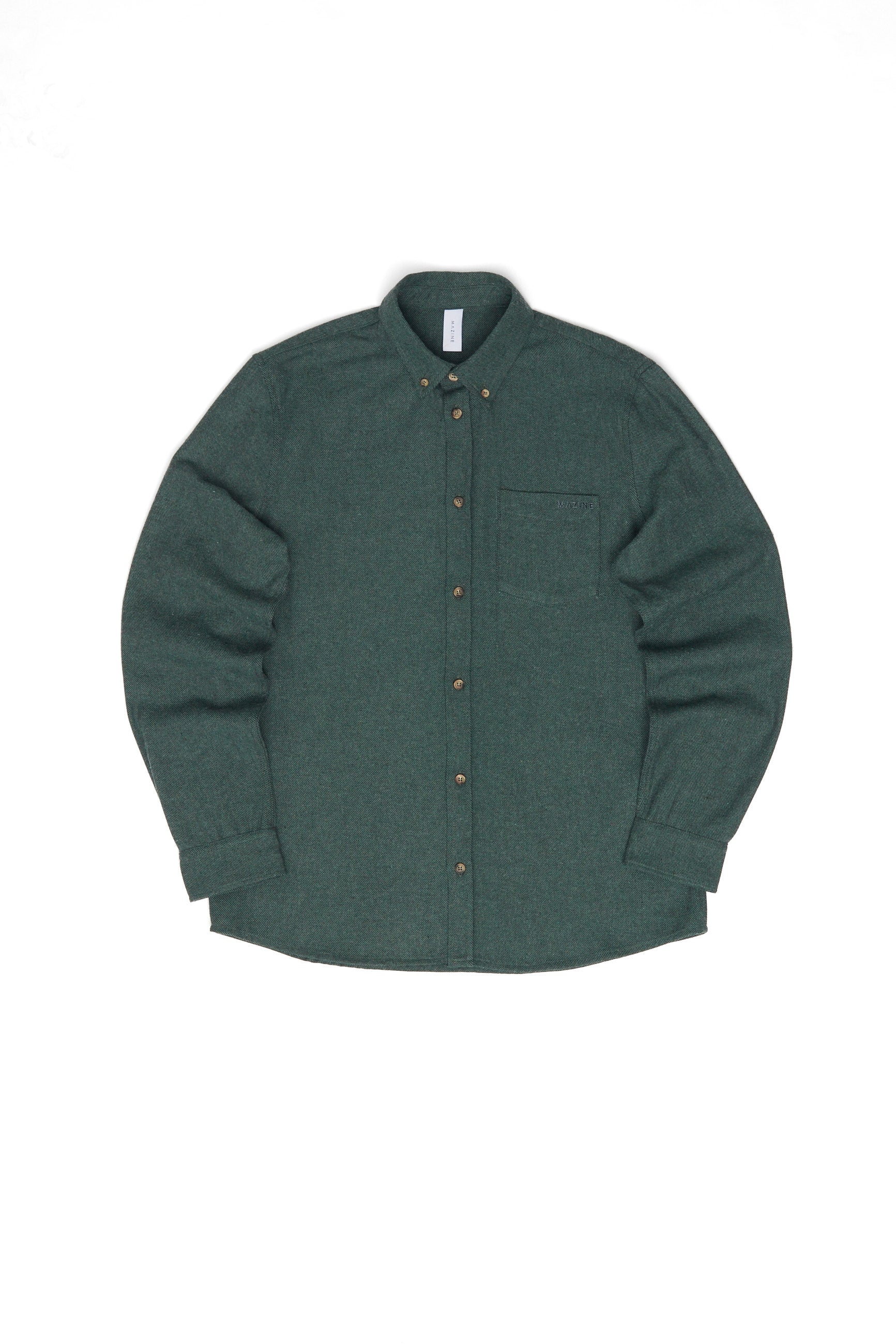 Melange Flannel Shirt - Image 6