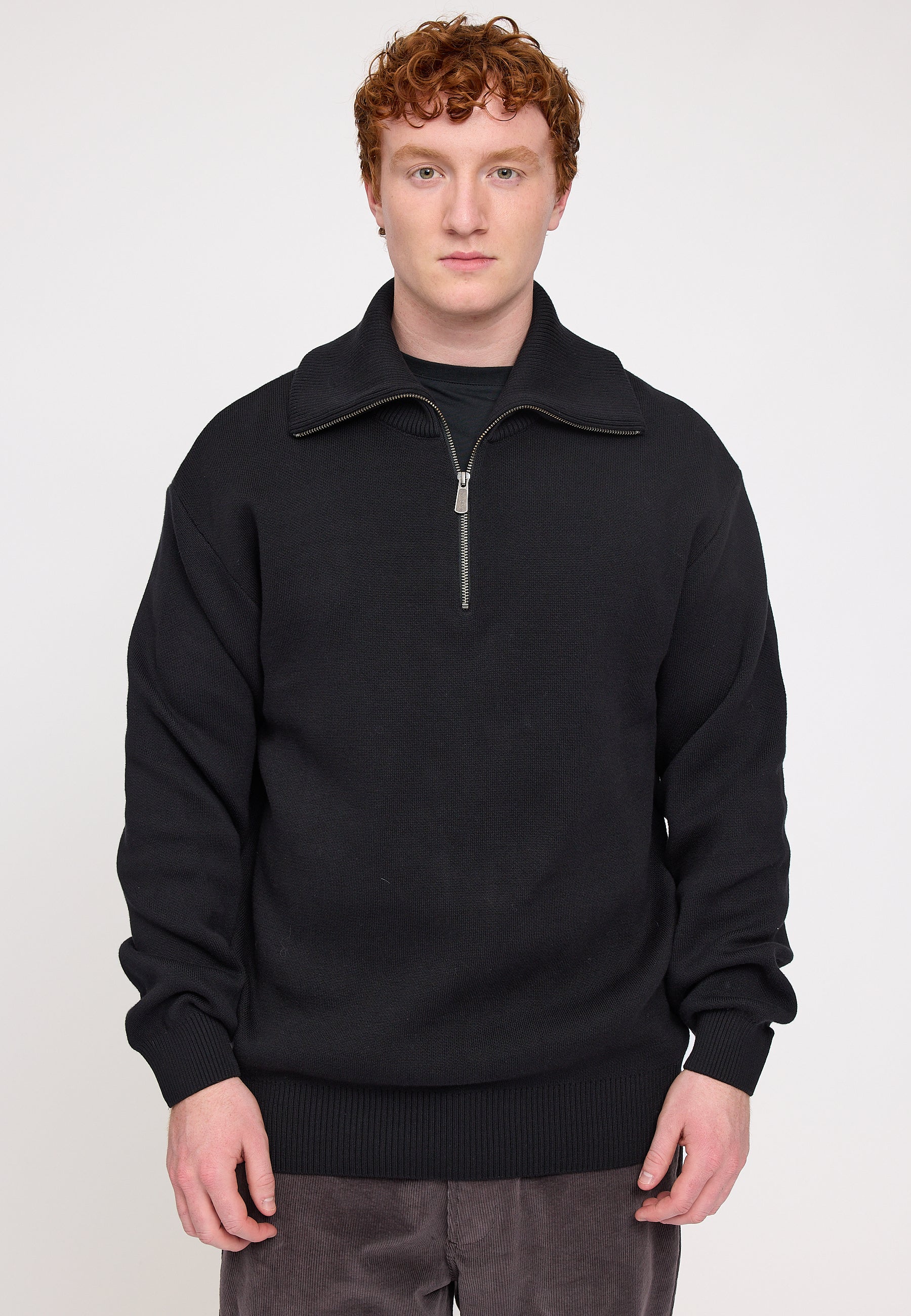 Jacquard Knit Troyer - Image 7