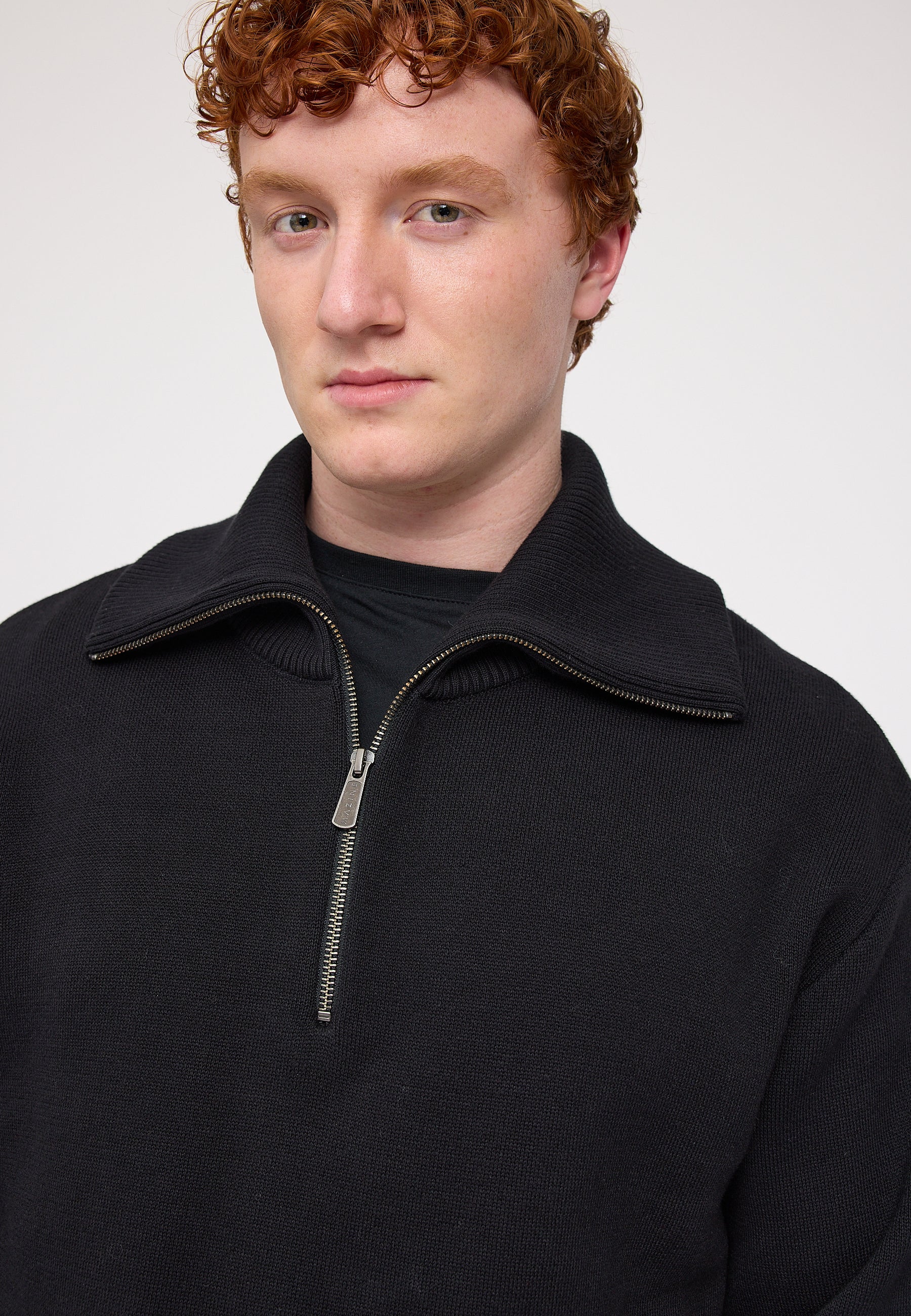 Jacquard Knit Troyer - Image 9