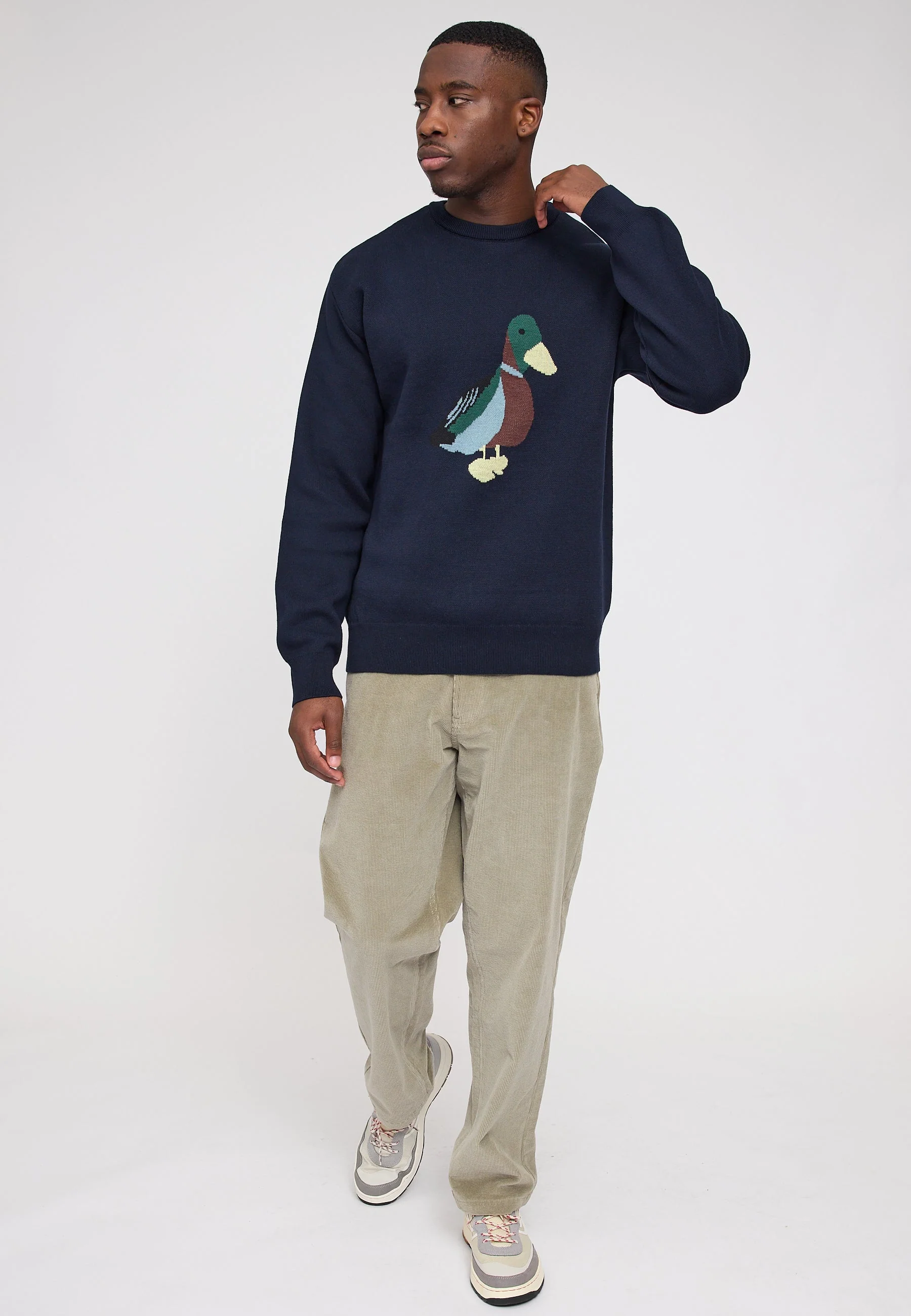 Icon Jacquard Knit Jumper - Image 5