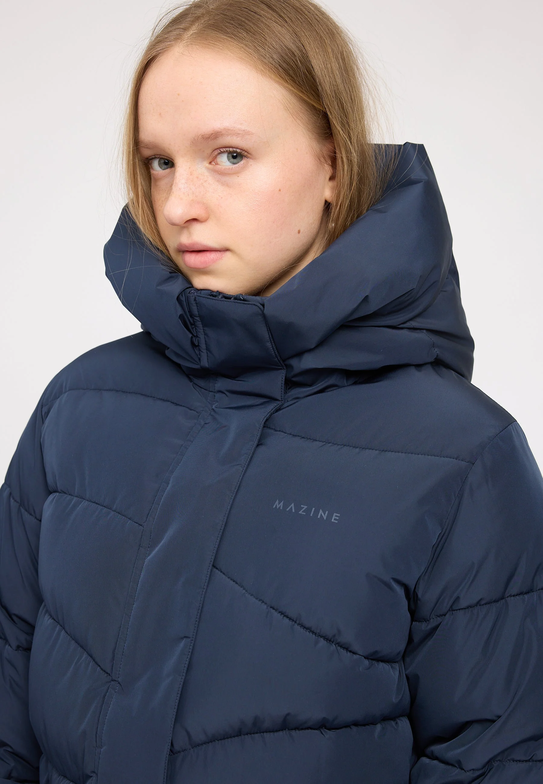 Waves Quilt Puffer Coat - Image 10