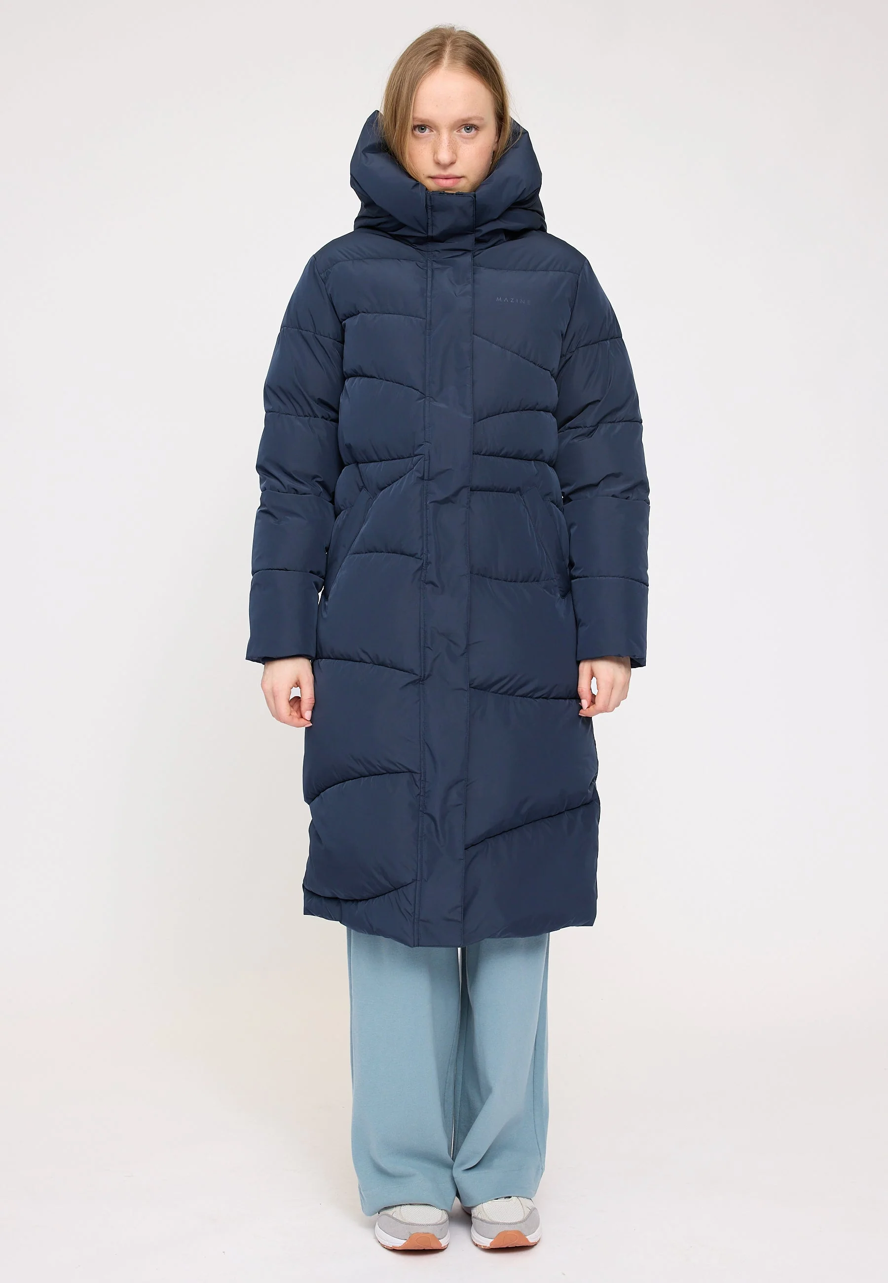 Waves Quilt Puffer Coat - Image 8
