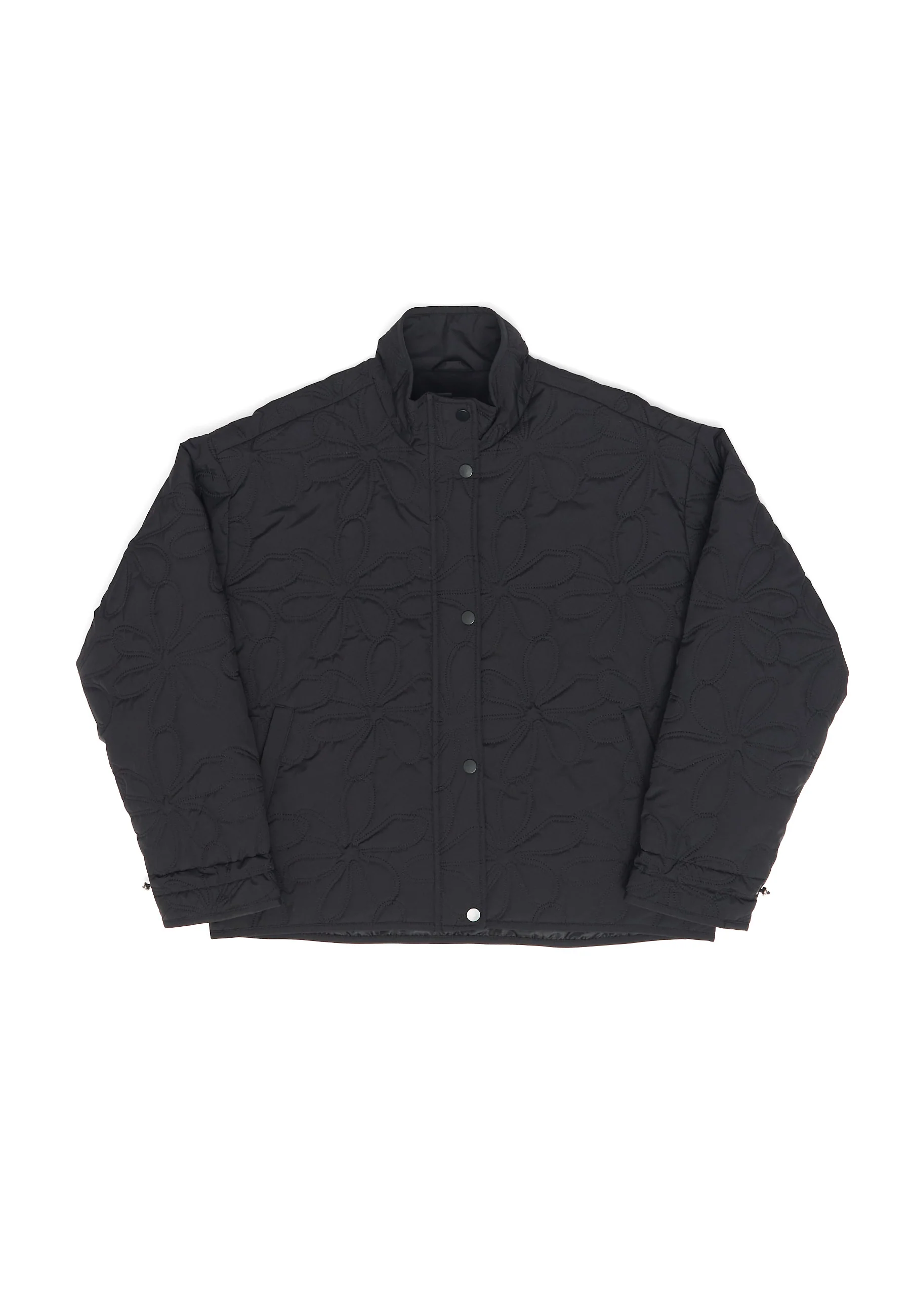 Floral Quilt Light Padded Jacket - Image 17