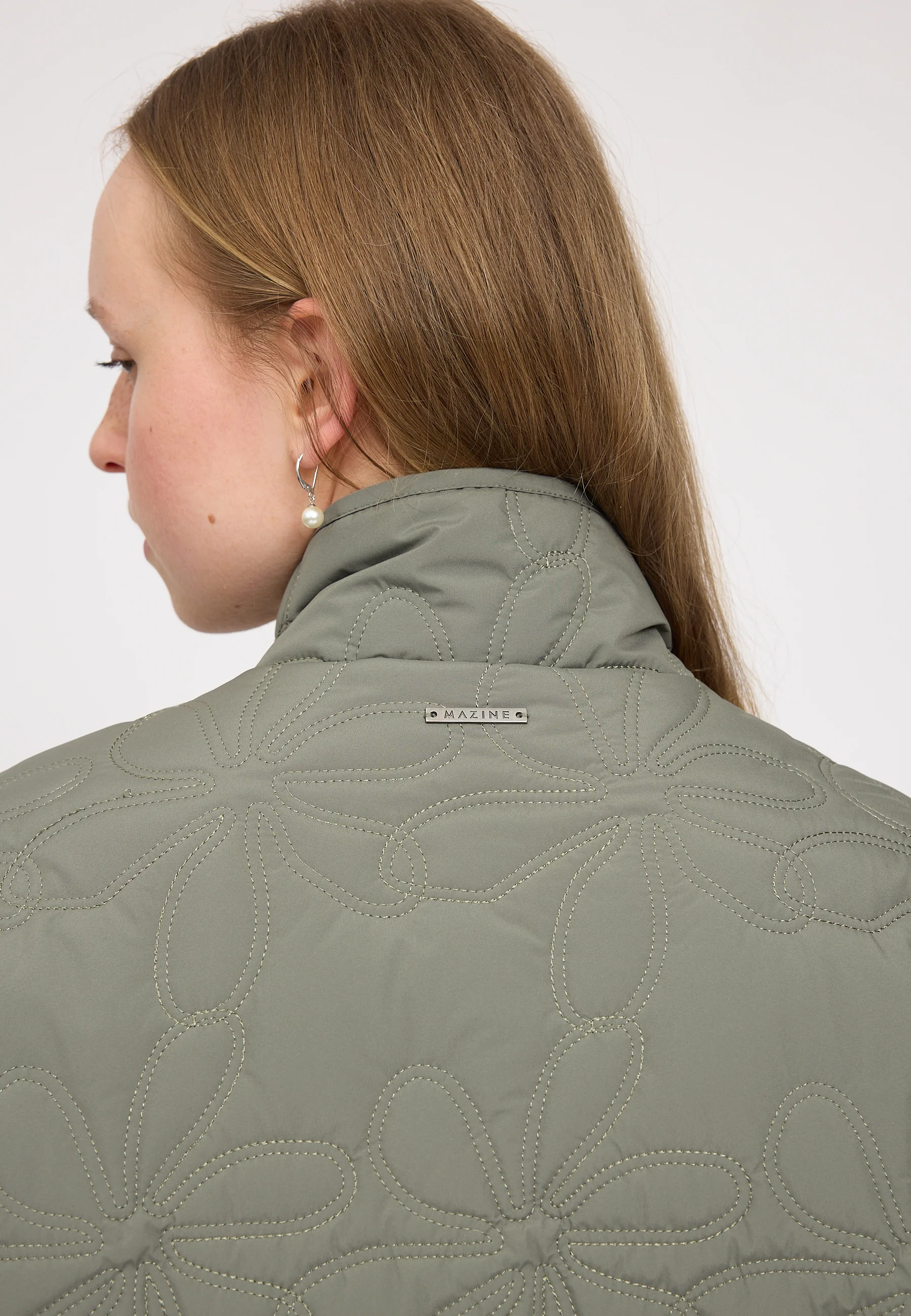 Floral Quilt Light Padded Jacket - Image 4