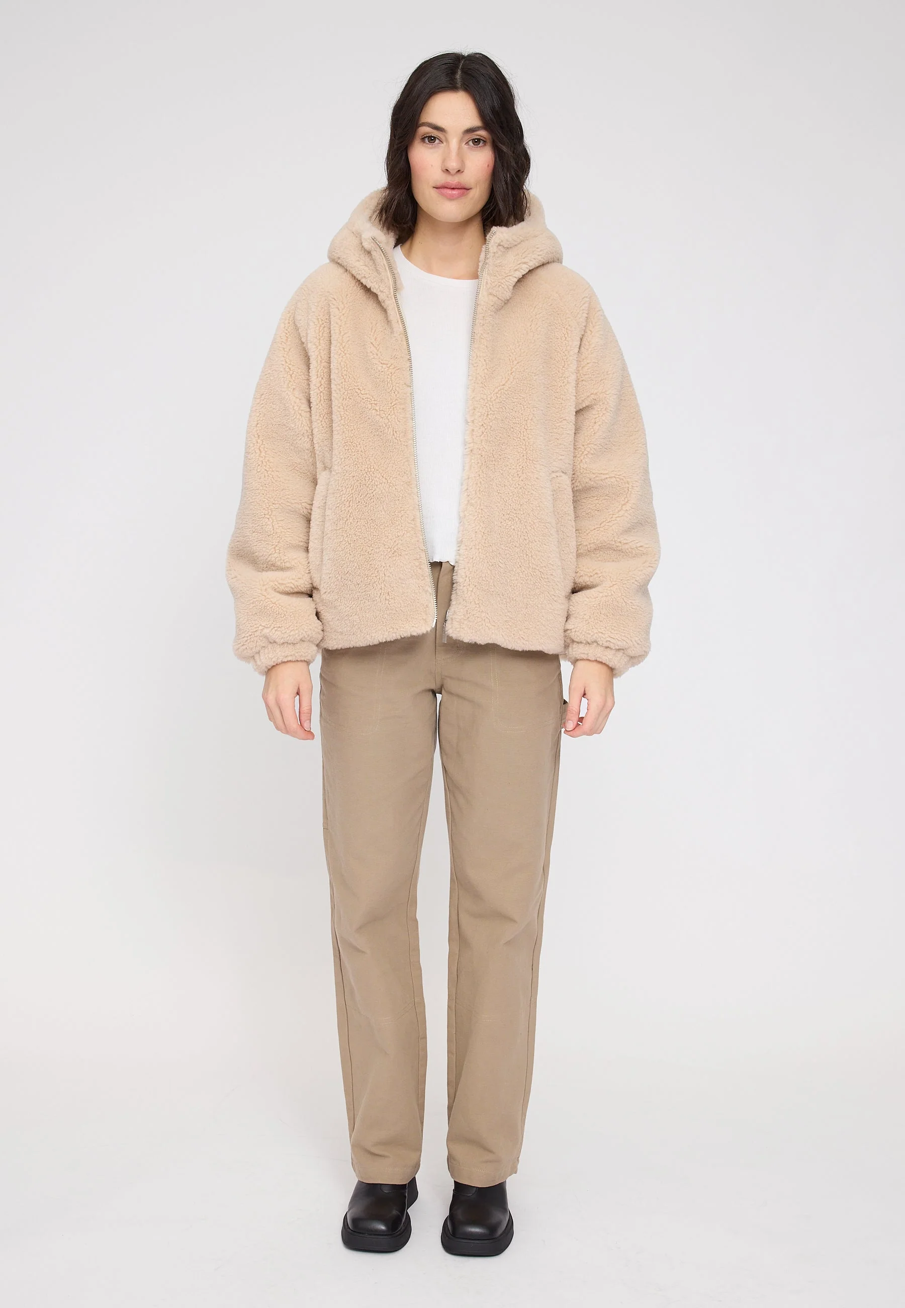 Faux-Fur Hooded Jacket - Image 4