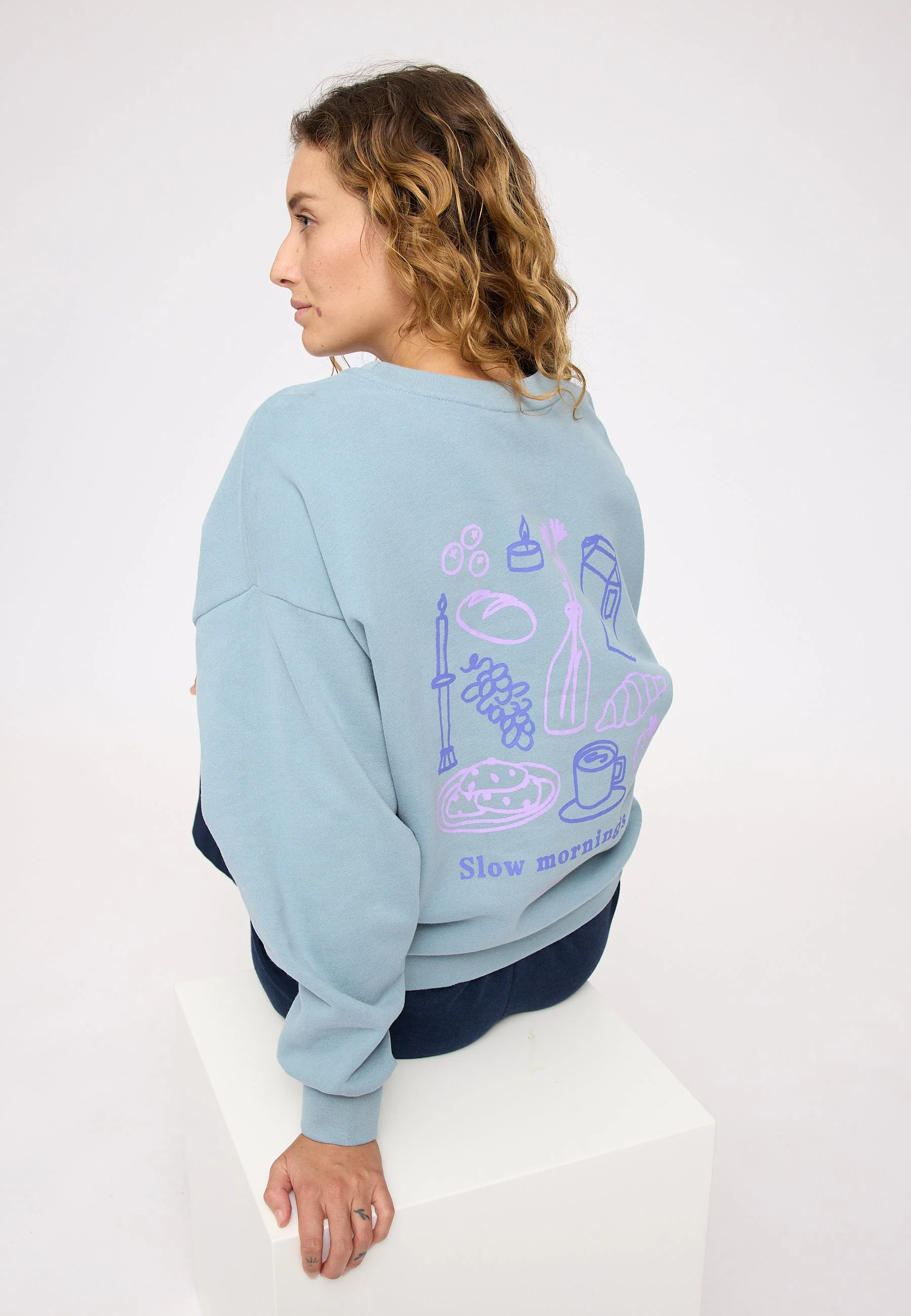 Back Print Sweatshirt - Image 3